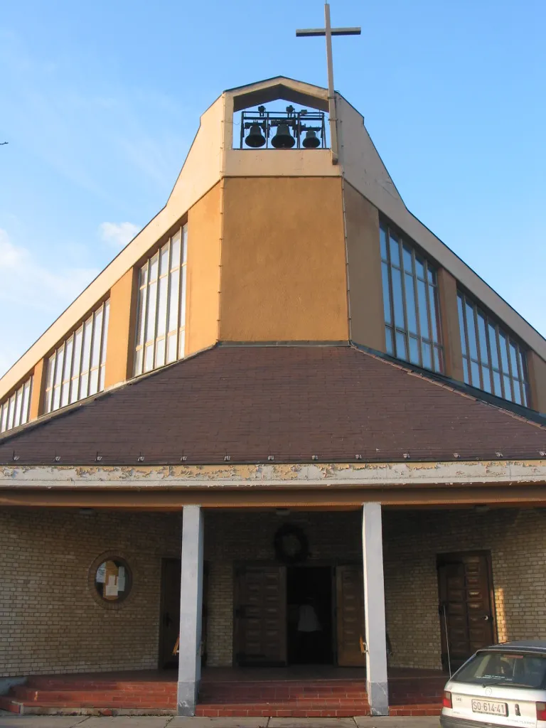 Photo showing: Grkokatolička crkva u Novom Orahovu.