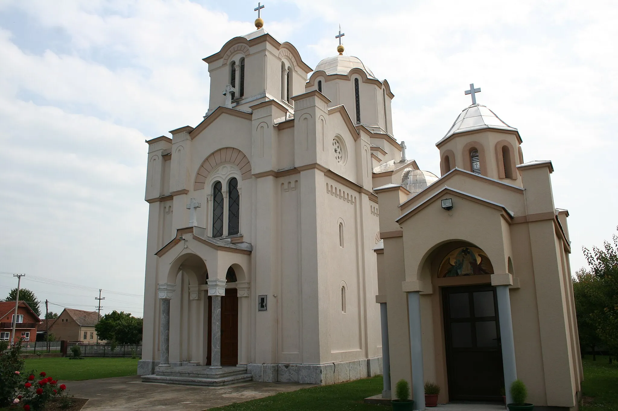 Photo showing: Crkva Svete Trojice u Zasavici II