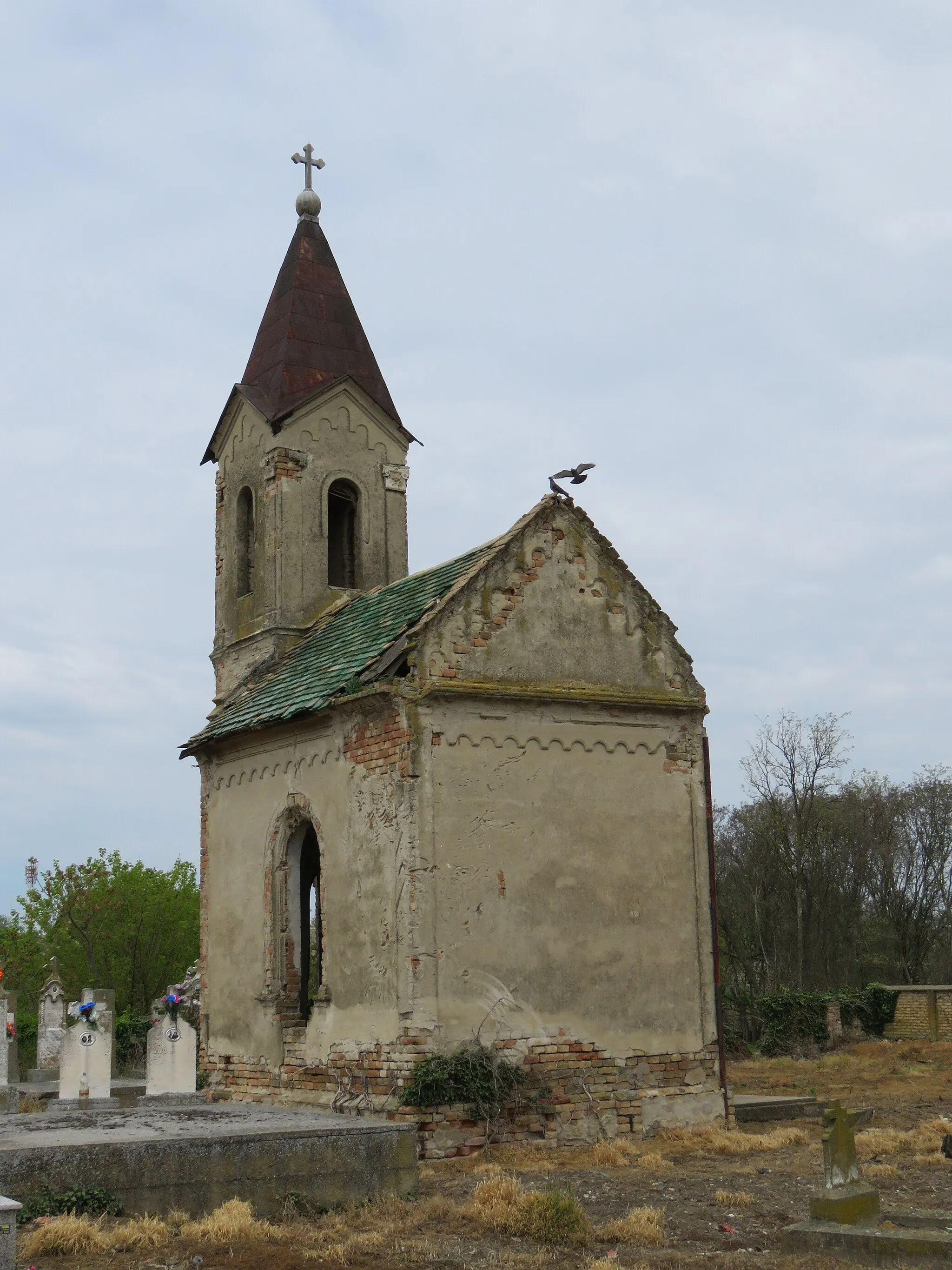 Photo showing: Cemetery in Uzdin, Serbia