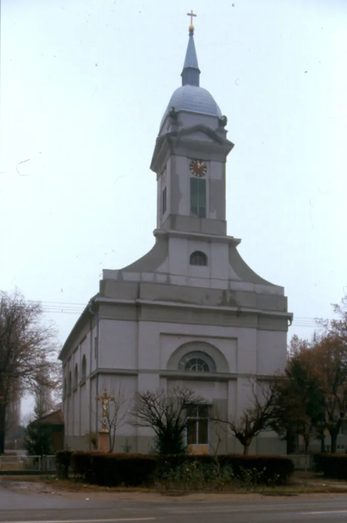 Photo showing: Saint Rozalia (Szent Rozália) church in Temerin