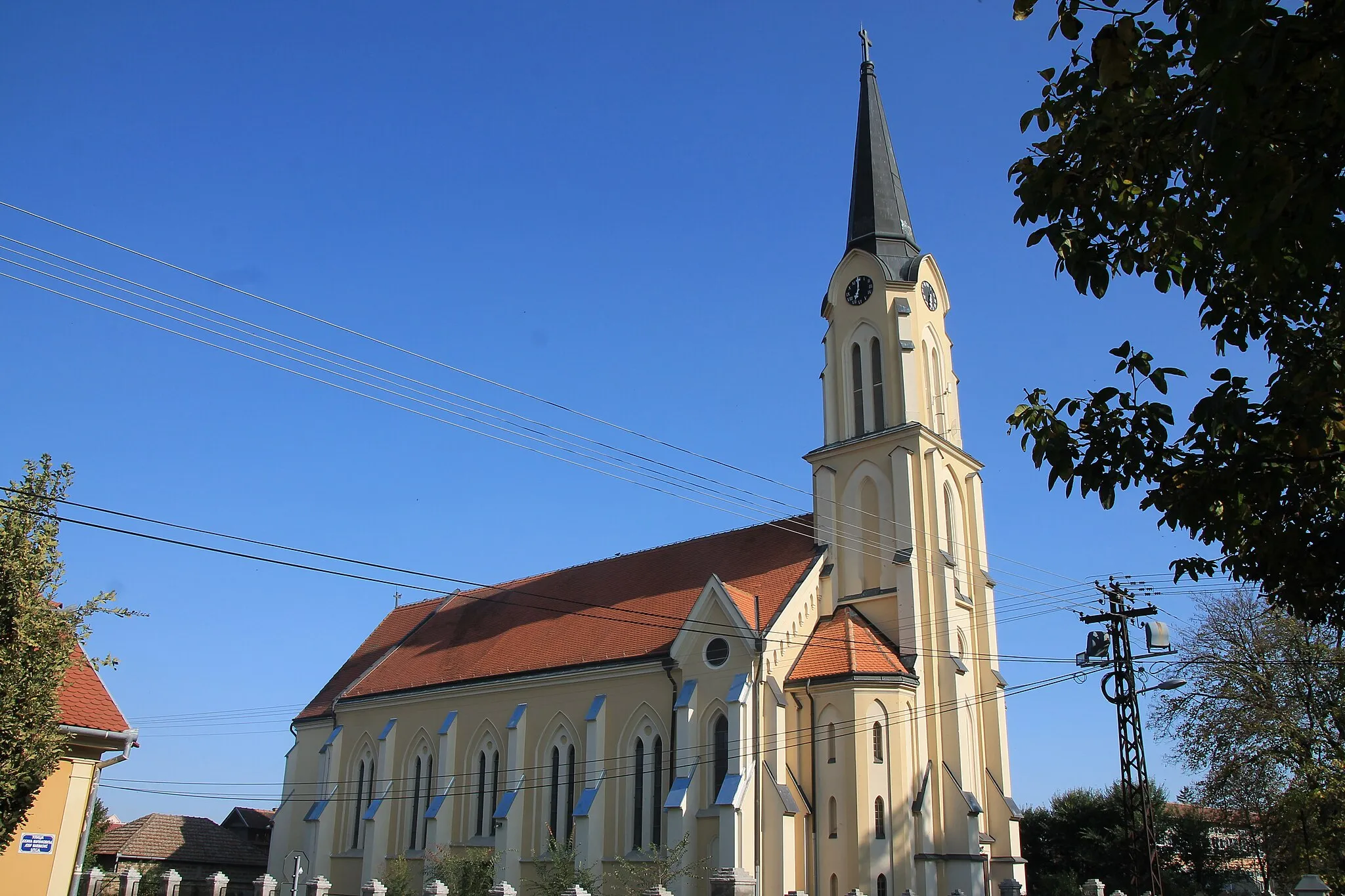 Photo showing: Rimokatolička crkva Sv. Stjepan kralj (Novi Bečej)
