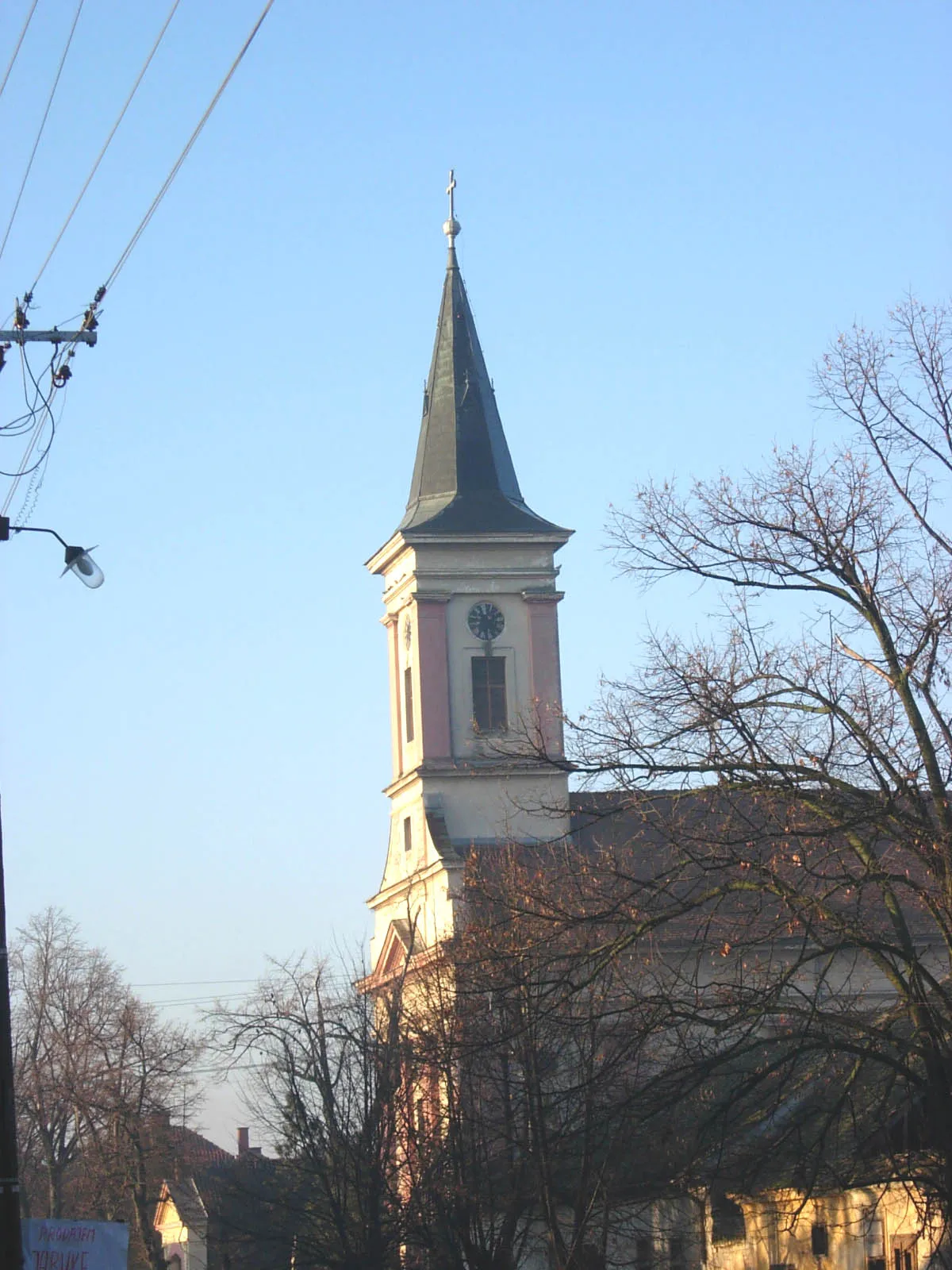 Photo showing: The Catholic church in Novi Slankamen.