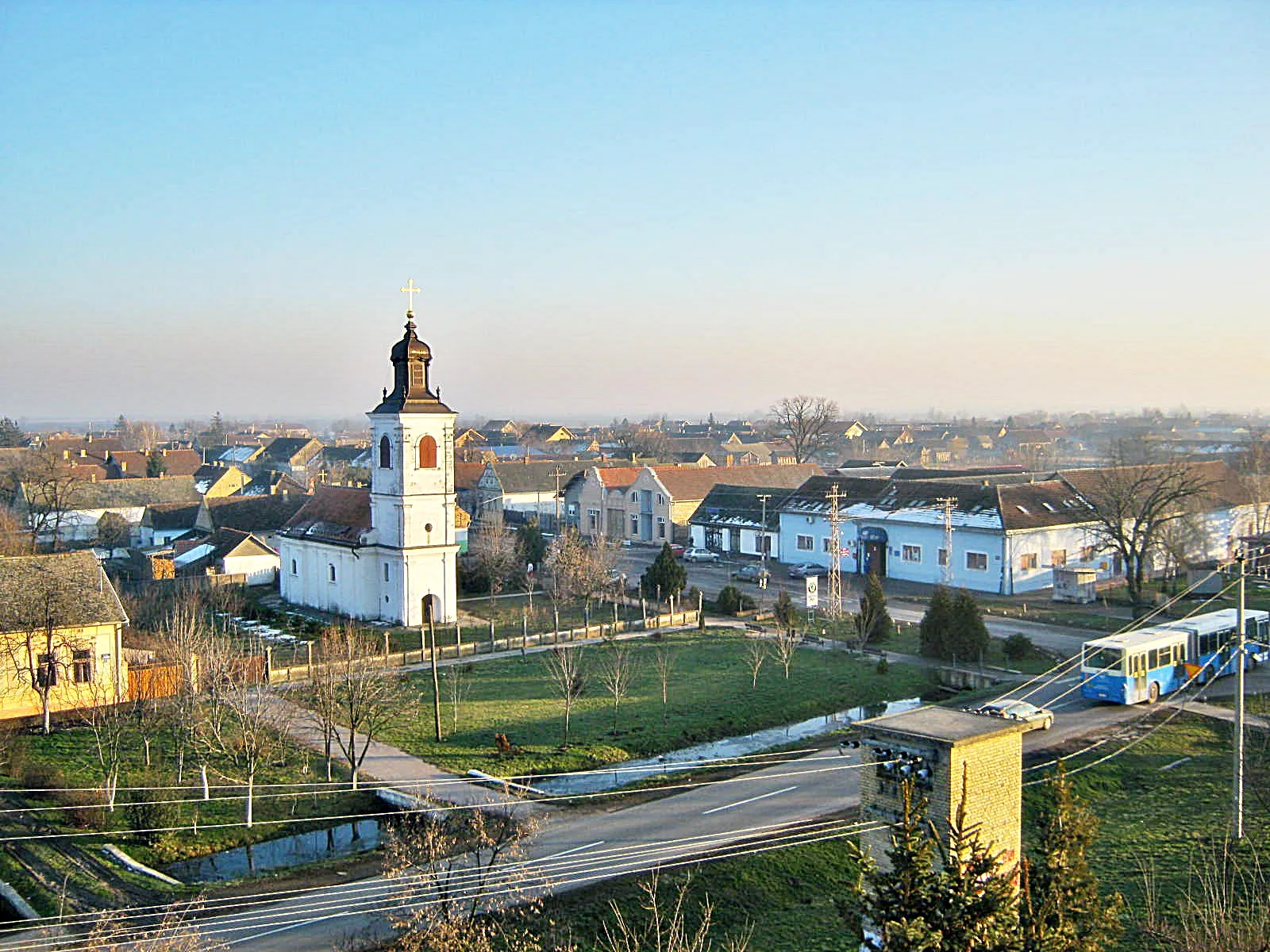 Photo showing: View from the Evangelical Church Tower in Kisach