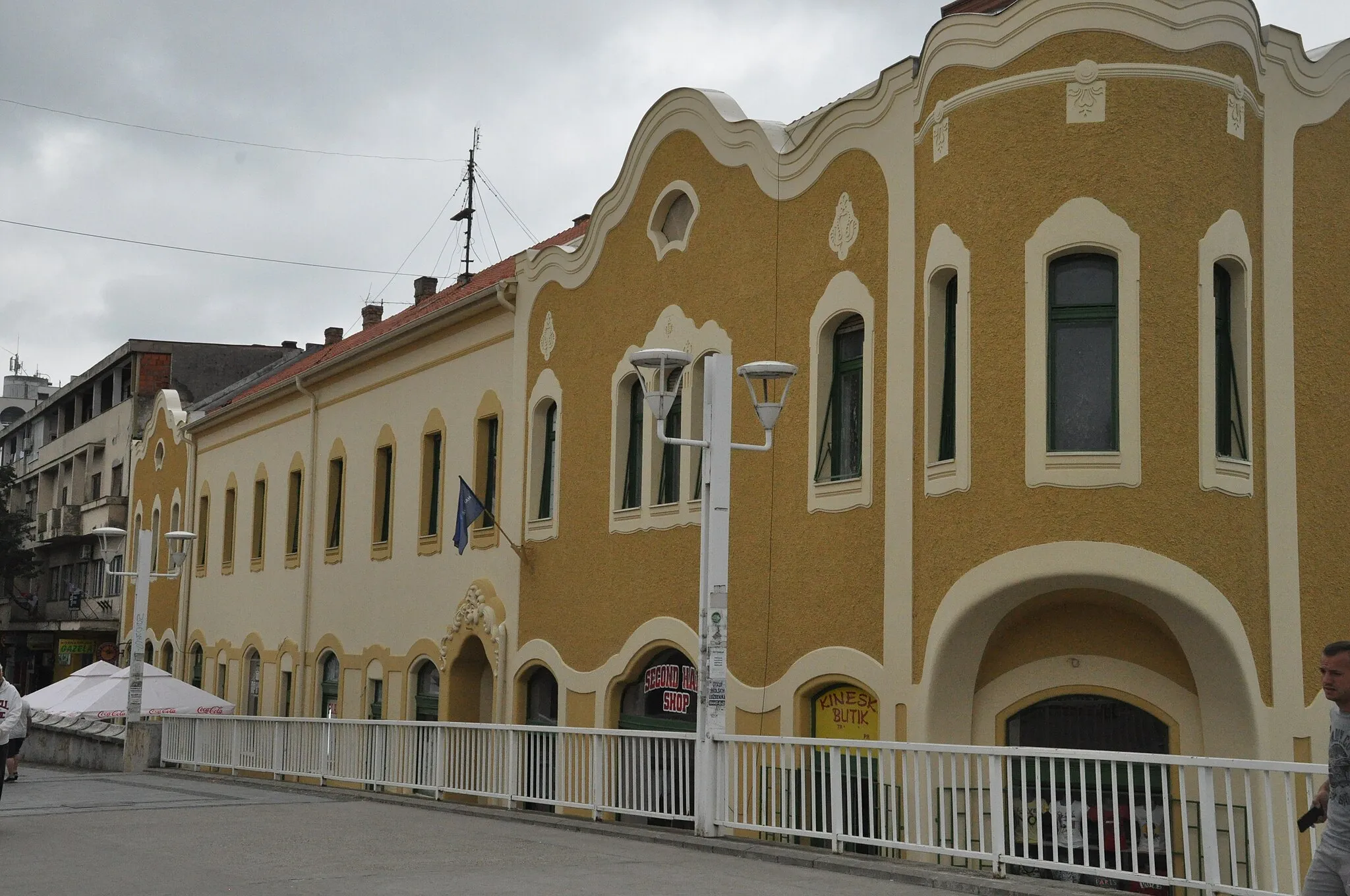 Photo showing: Dunđerski Palace - facade towards Žitni trg (Grain Square)
