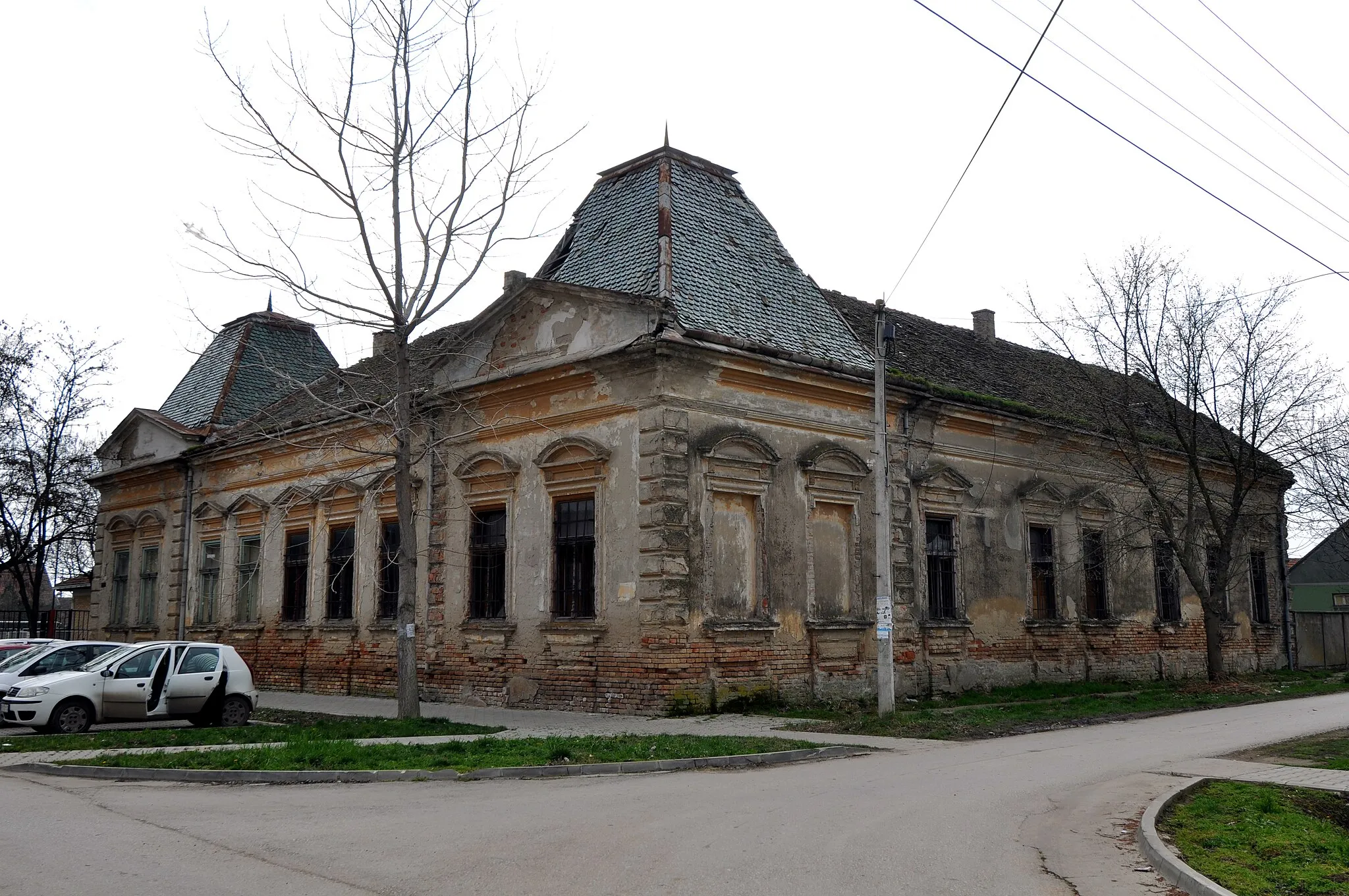 Photo showing: Bibić House in Melenci - street corner