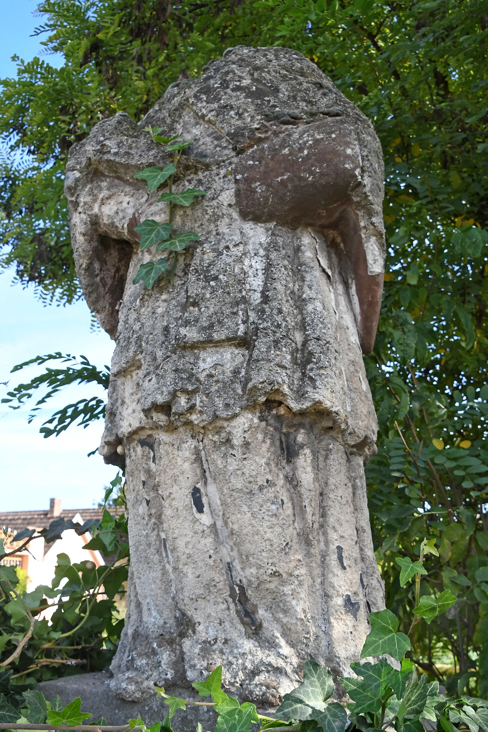 Photo showing: Statue of Saint John of Nepomuk in Čantavir, Serbia