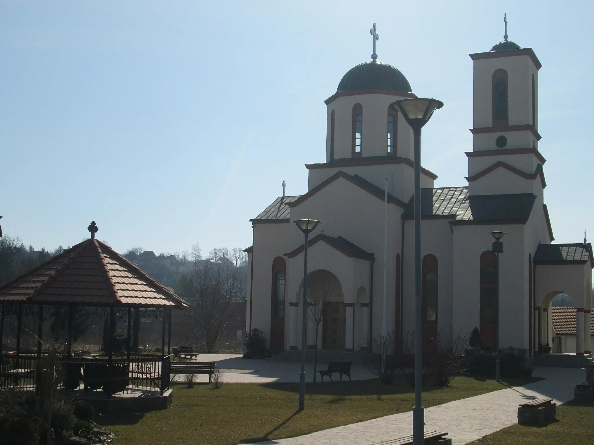 Photo showing: St. Sava church in Barajevo