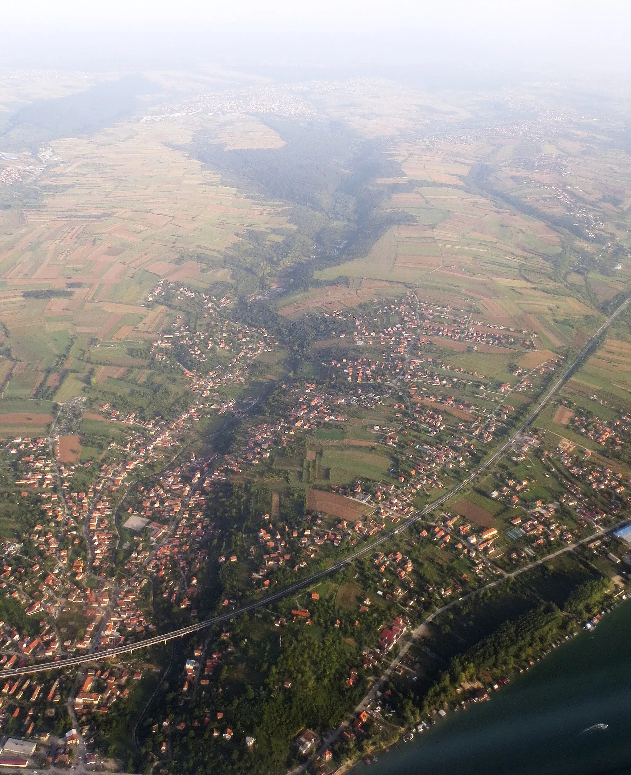 Photo showing: Ostružnica by Sava River, in the municipality of Čukarica in southeastern Beograd District, Serbia