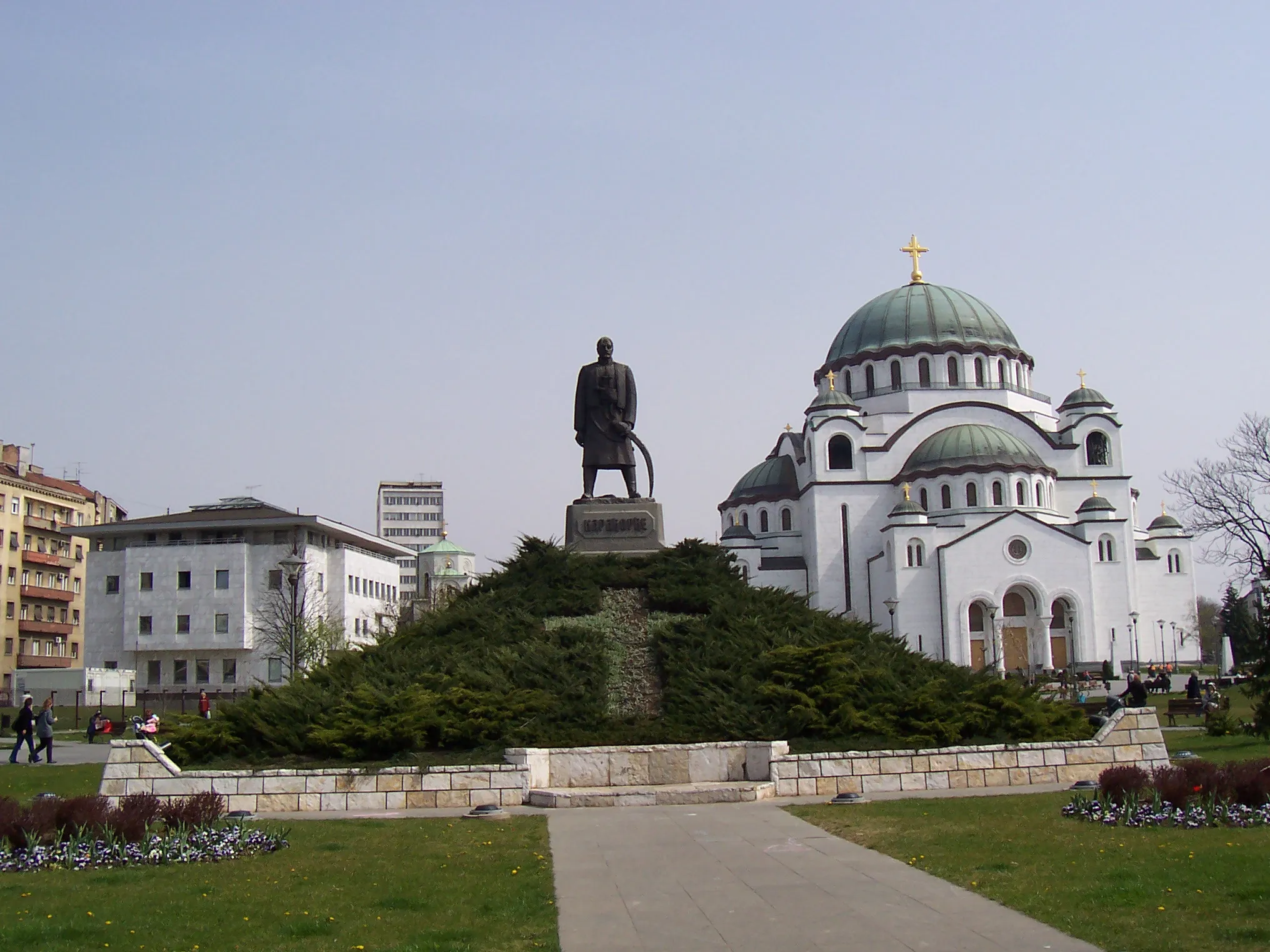 Photo showing: Monument to Karadjordje on Vracar.