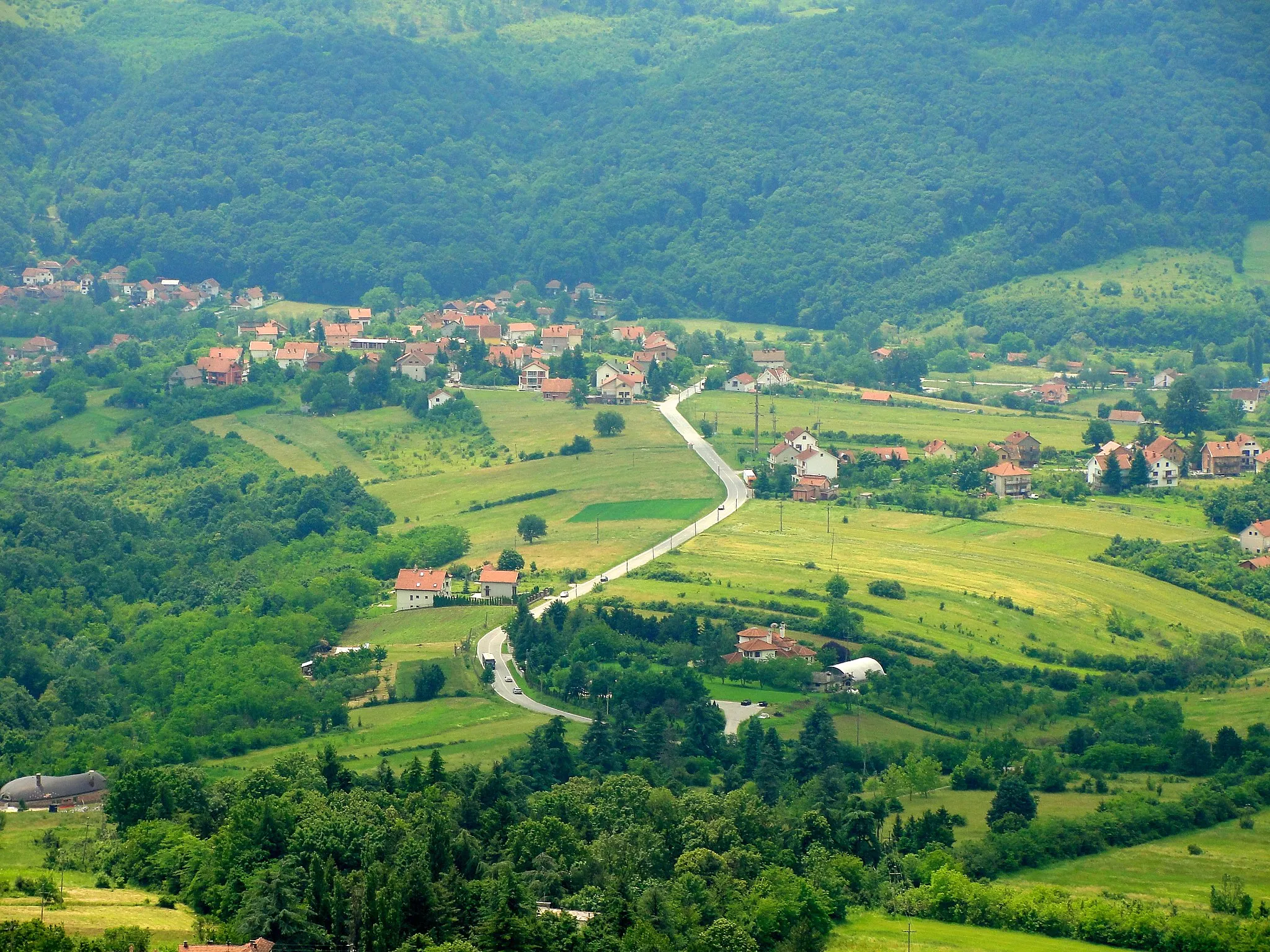 Photo showing: Another bike ride up Avala mountain.  Wonderful view.