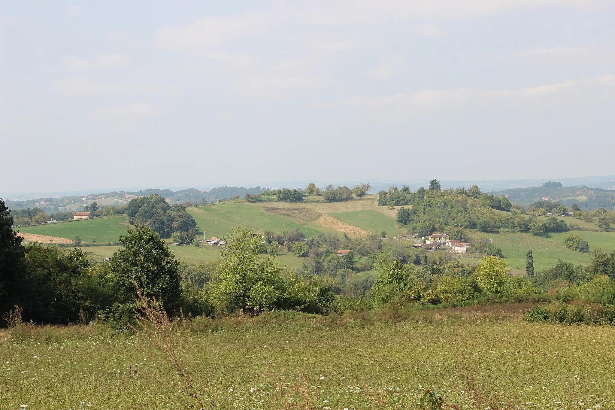 Photo showing: Đurđevac village - Municipality of Mionica - Western Serbia - Panorama 1