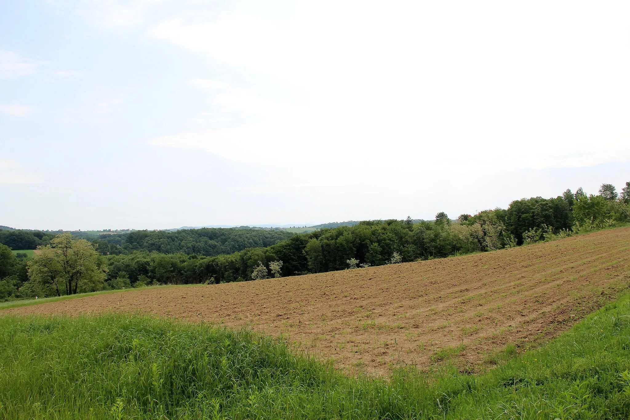 Photo showing: Rabas village - Municipality of Valjevo - Western Serbia - Panorama 2