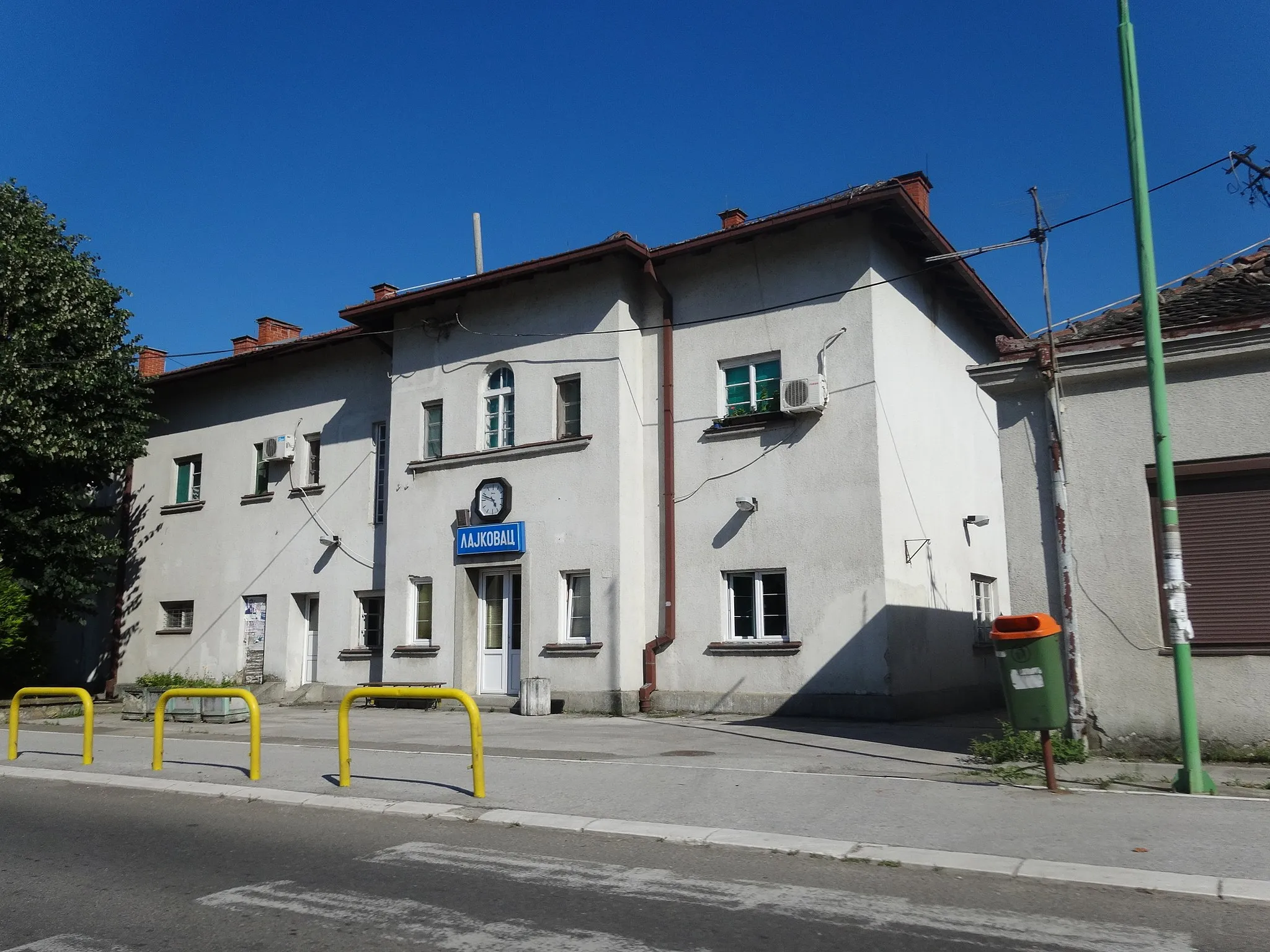 Photo showing: Lajkovac, Lajkovac train station building