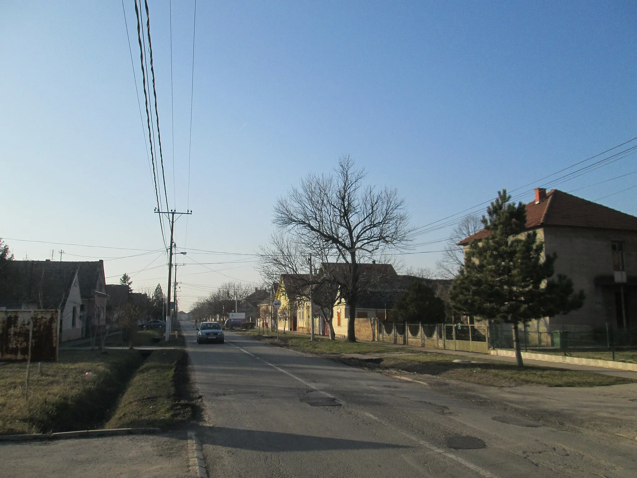 Photo showing: Street in Bečmen