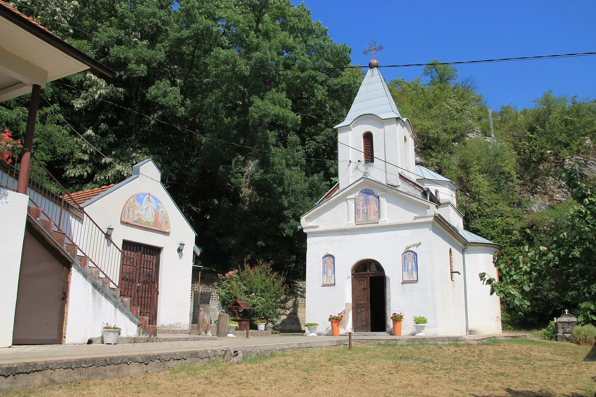 Photo showing: Crkva Svetog cara Konstantina i carice Jelene (Bistrica)