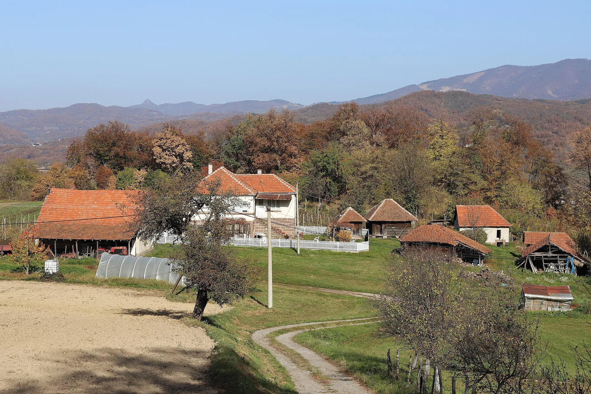 Photo showing: Village of Grabovica (Gornji Milanovac Municipality), Serbia.