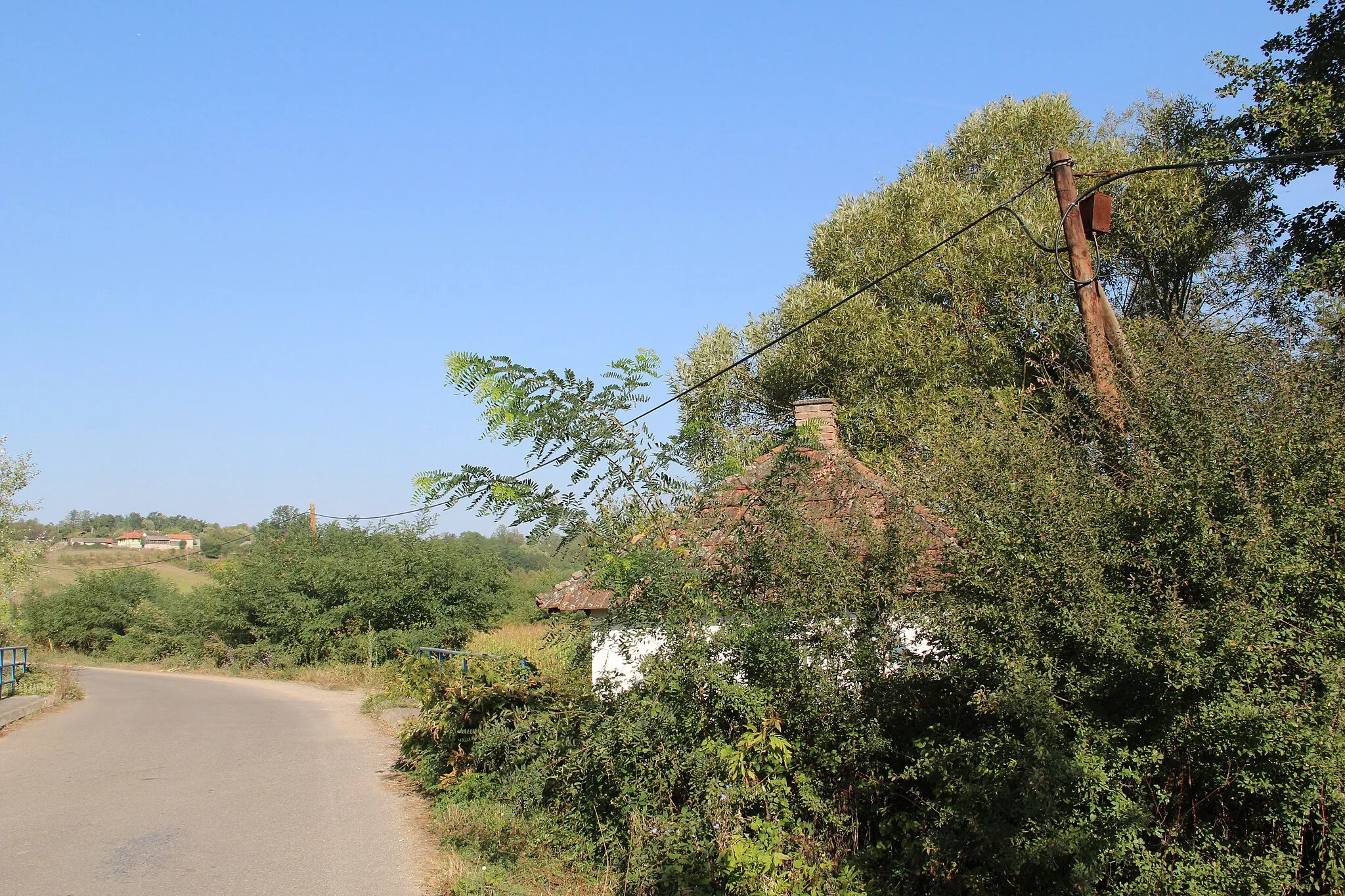 Photo showing: Virovac village - Municipality of Valjevo - Western Serbia - Panorama 1