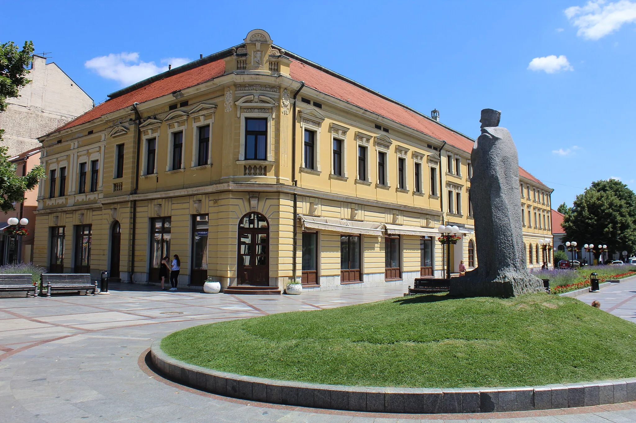 Photo showing: Tešnjar is the old quarter of the city of Valjevo, in Serbia. It originated in the 19th century and was a long time trade center, located on the right bank of Kolubara.