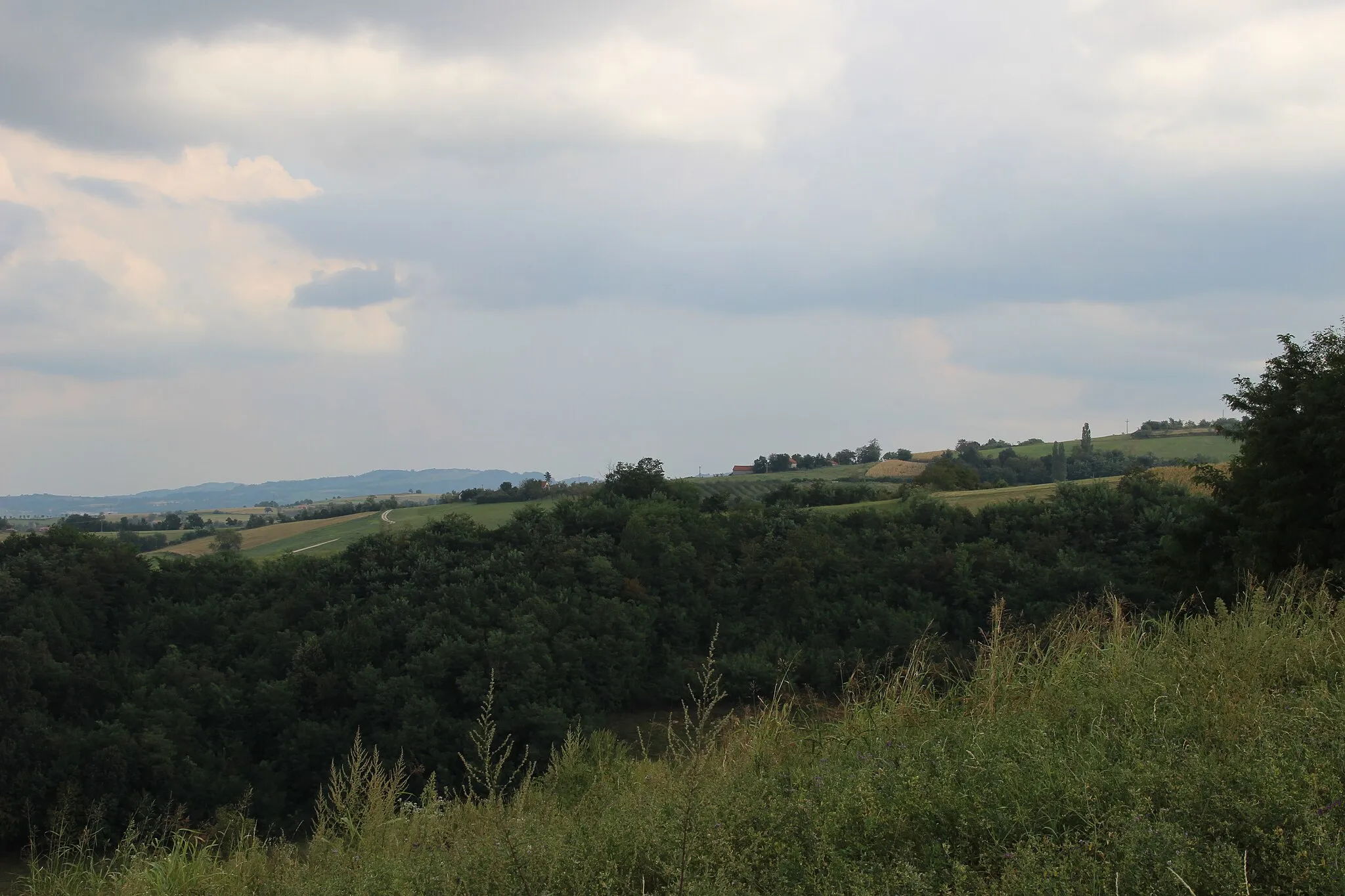 Photo showing: Osecenica village - Municipality of Mionica - Western Serbia - Panorama 17