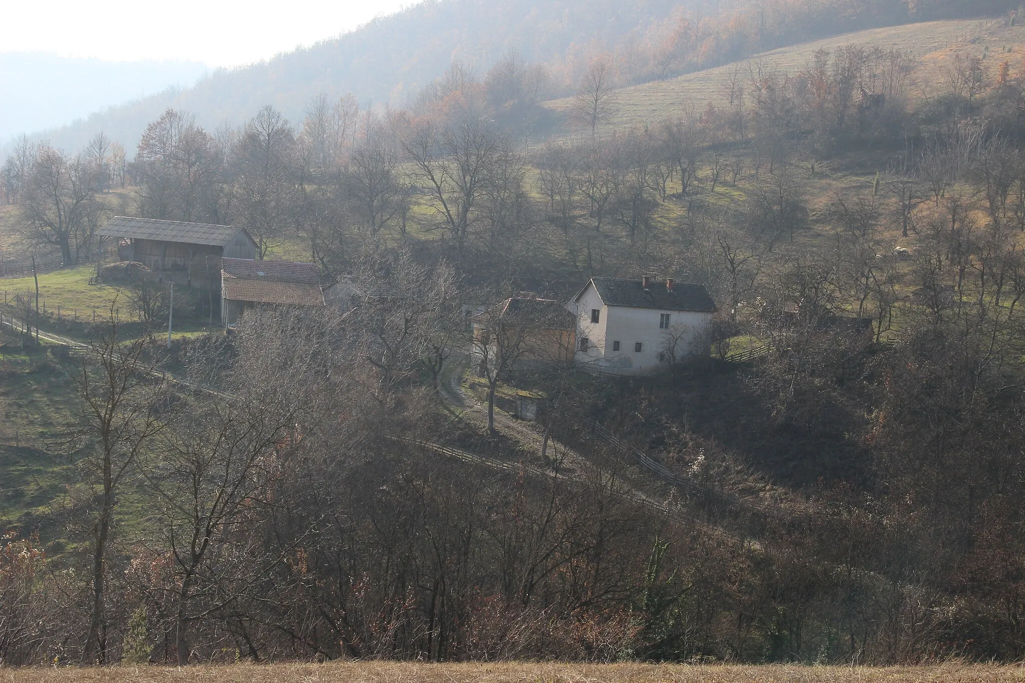 Photo showing: Jovanja village - Municipality of Valjevo - Western Serbia - Panorama 17
