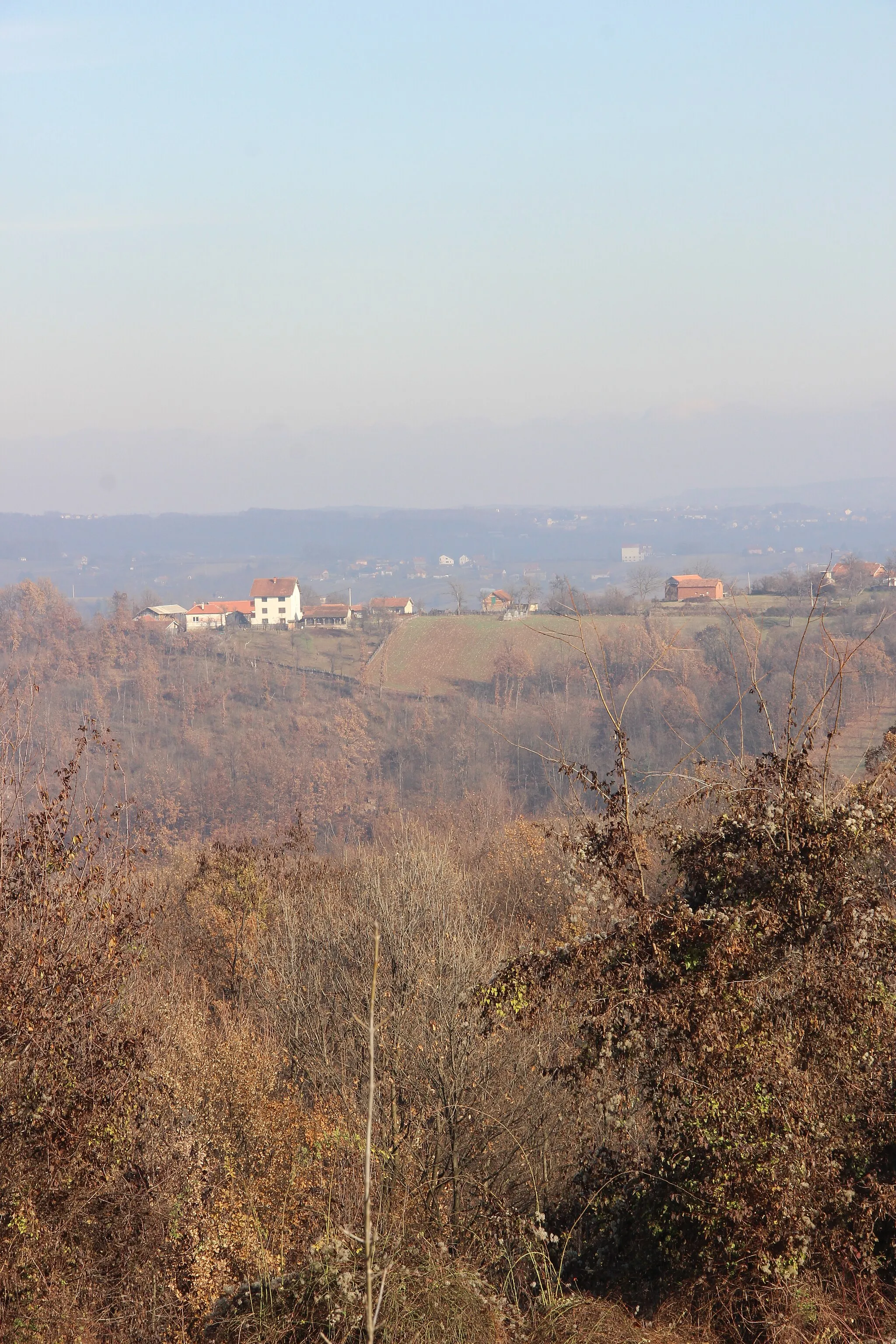 Photo showing: Jovanja village - Municipality of Valjevo - Western Serbia - Panorama 11