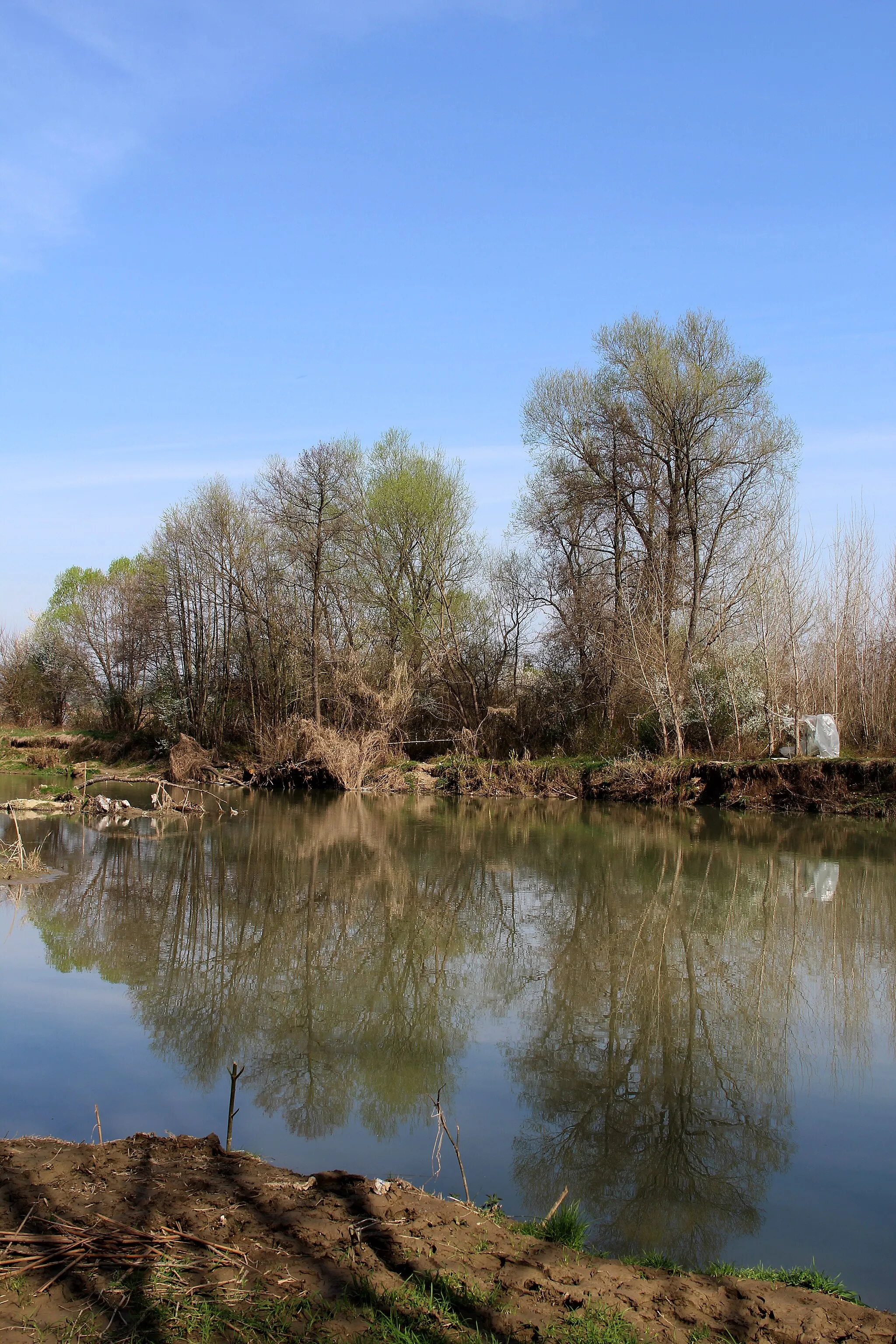 Photo showing: Šušeoka village - Municipality of Valjevo - Western Serbia -  the river Kolubara 5