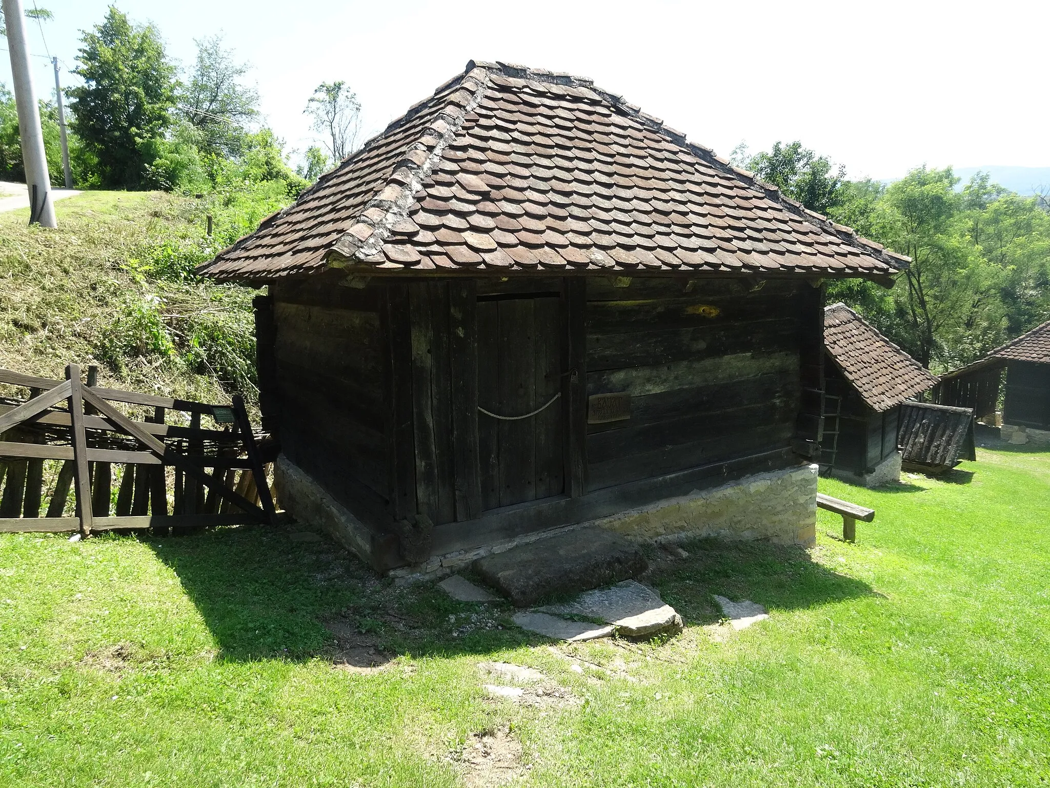 Photo showing: Struganik, Birth house of Živojin Mišić
