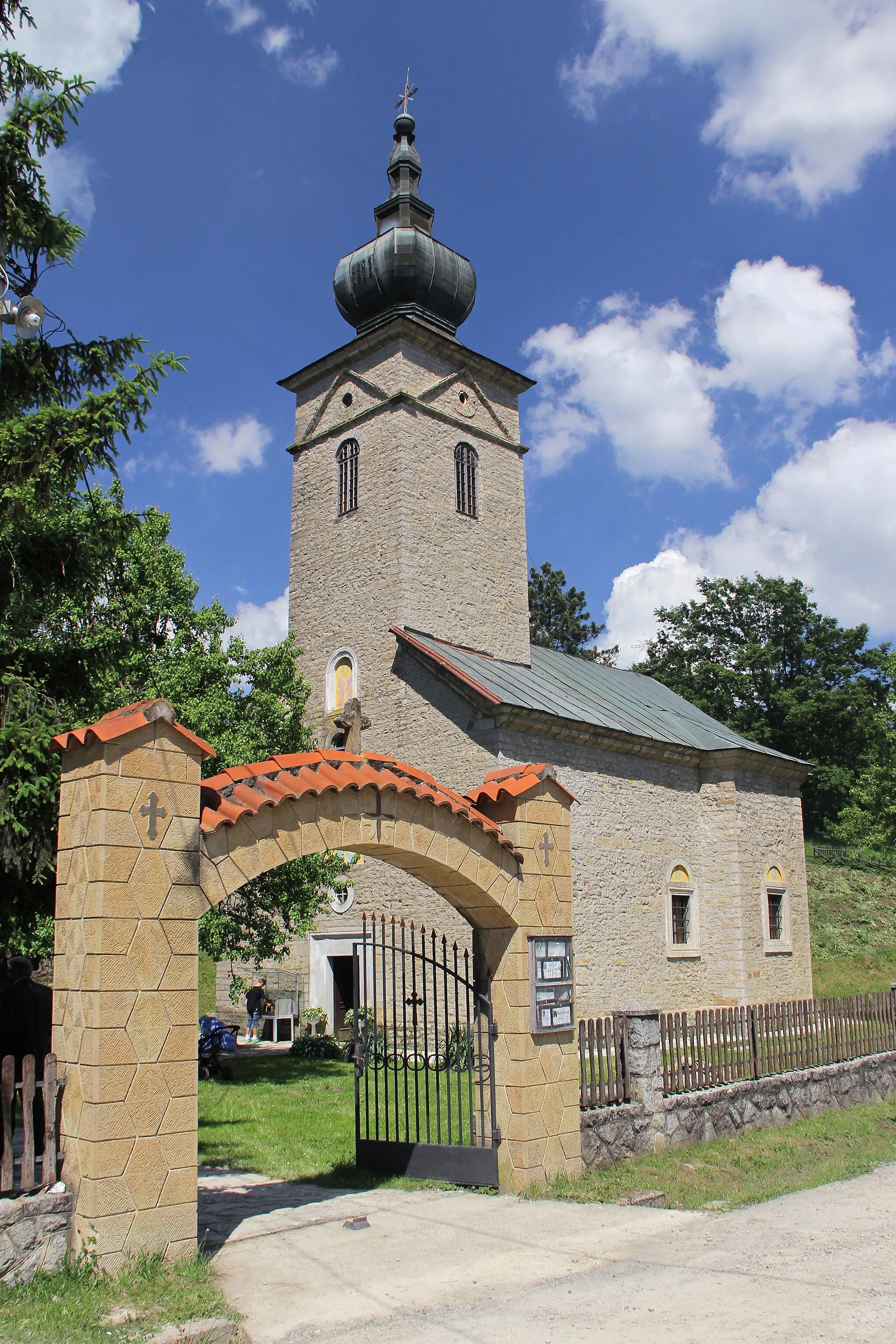 Photo showing: Boljkovci kod Gornjeg Milanovca, Crkva Svetog Nikole