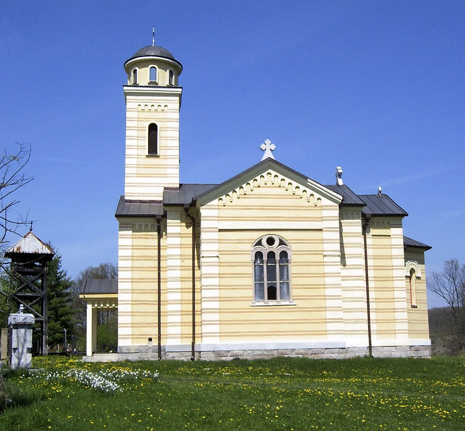 Photo showing: New orthodox church in Pranjani, Serbia; нова црква у Прањанима