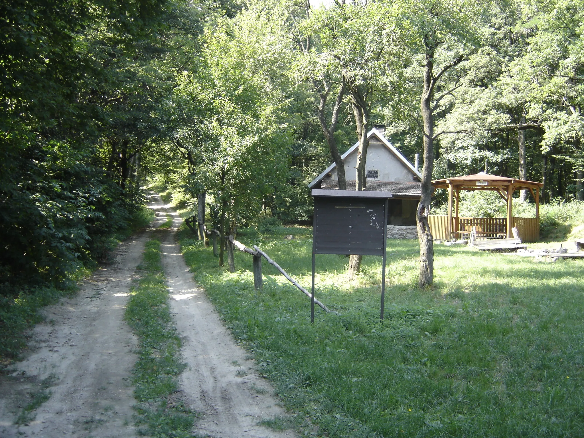 Photo showing: Sakrakopec - the site of the air crash (24/11/1966), Slovakia (1 km from the site)