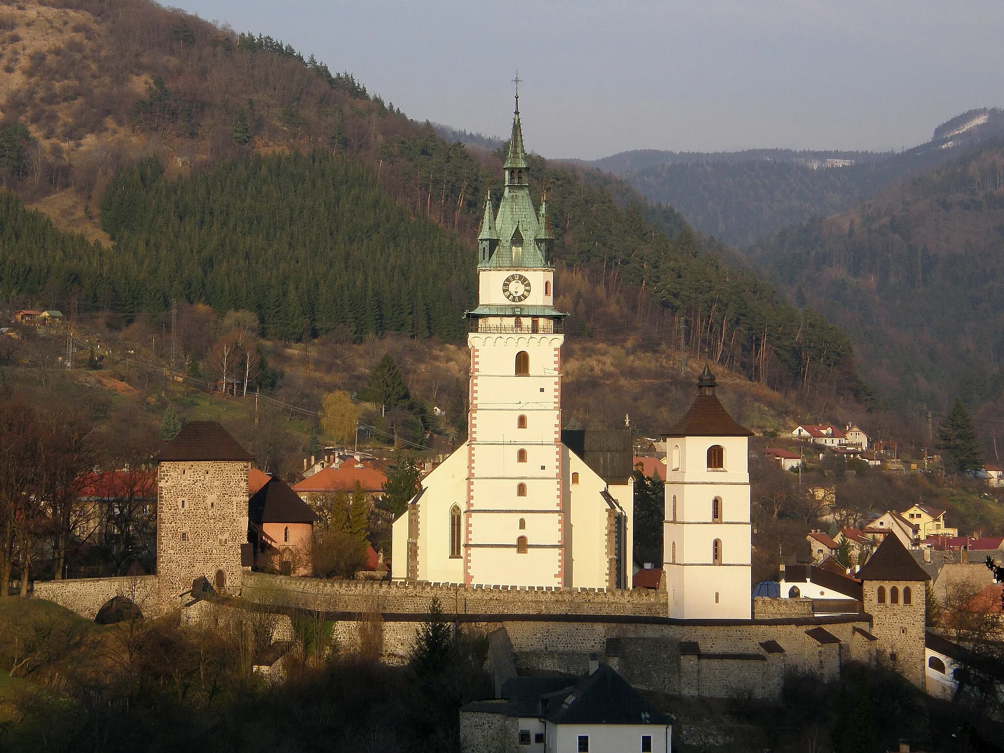 Photo showing: Kremnica Castle, IV/2008