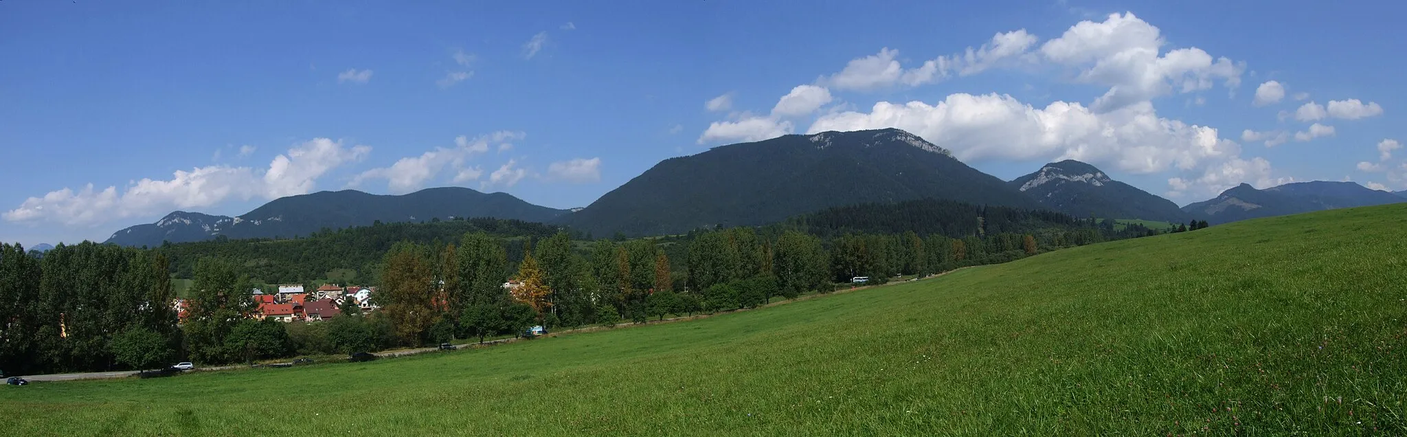 Photo showing: Chočské vrchy (Góry Choczańskie)