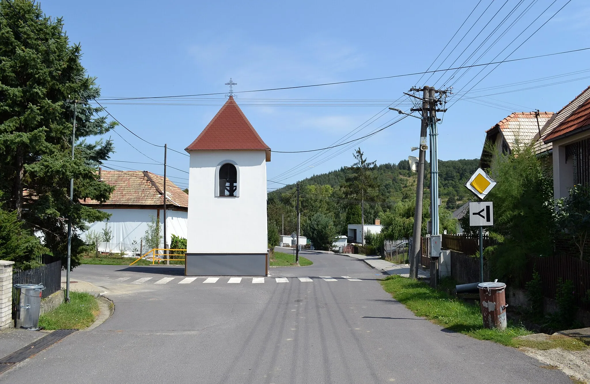 Photo showing: Zvonica obce Malý Krtíš