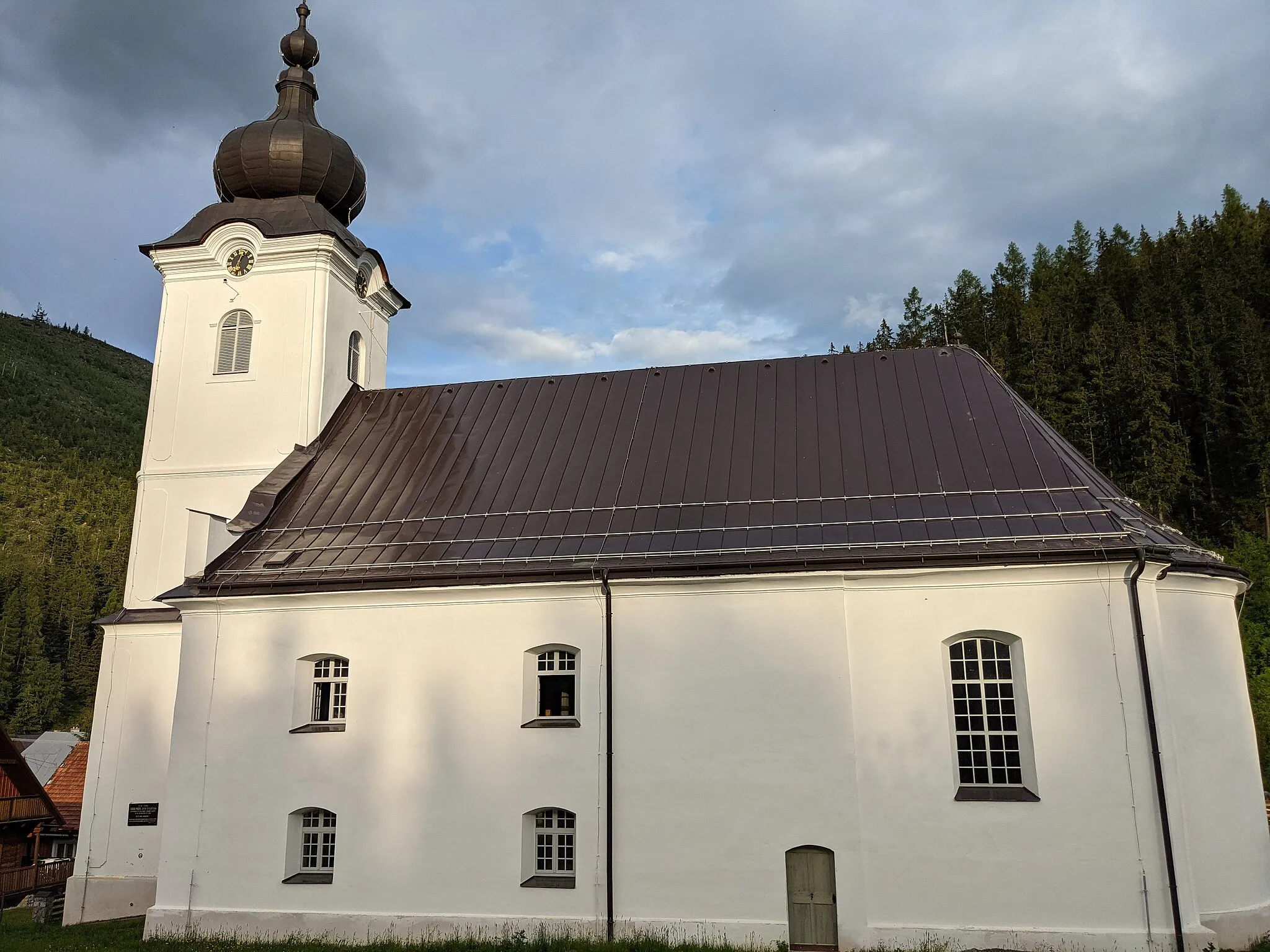 Photo showing: Vyšná Boca, okres Liptovský Mikuláš, Slovensko - evanjelický kostol po rekonštrukcii