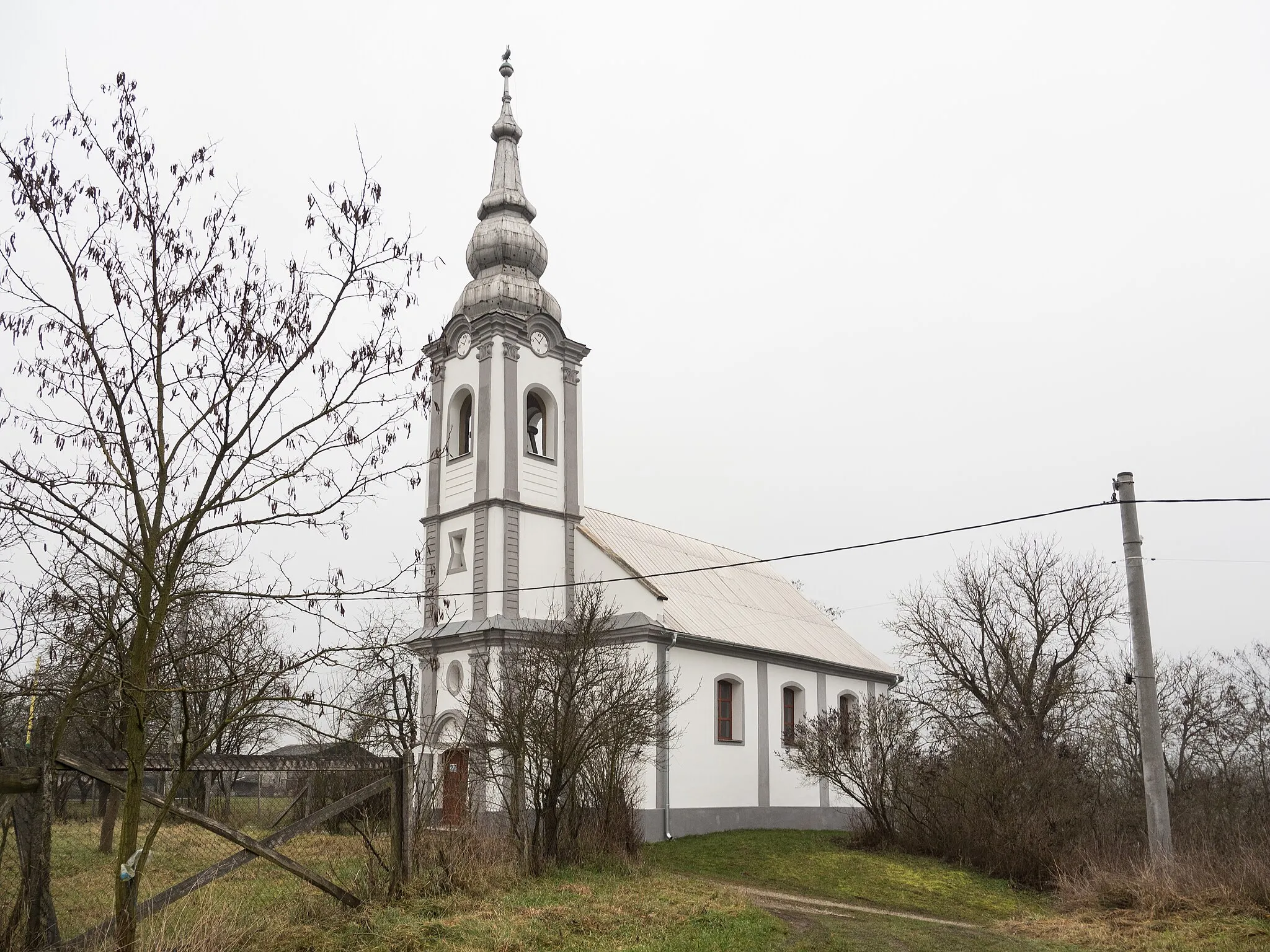 Photo showing: Reformed Church in Riečka, Slovakia, originally renaissance building from 1682.