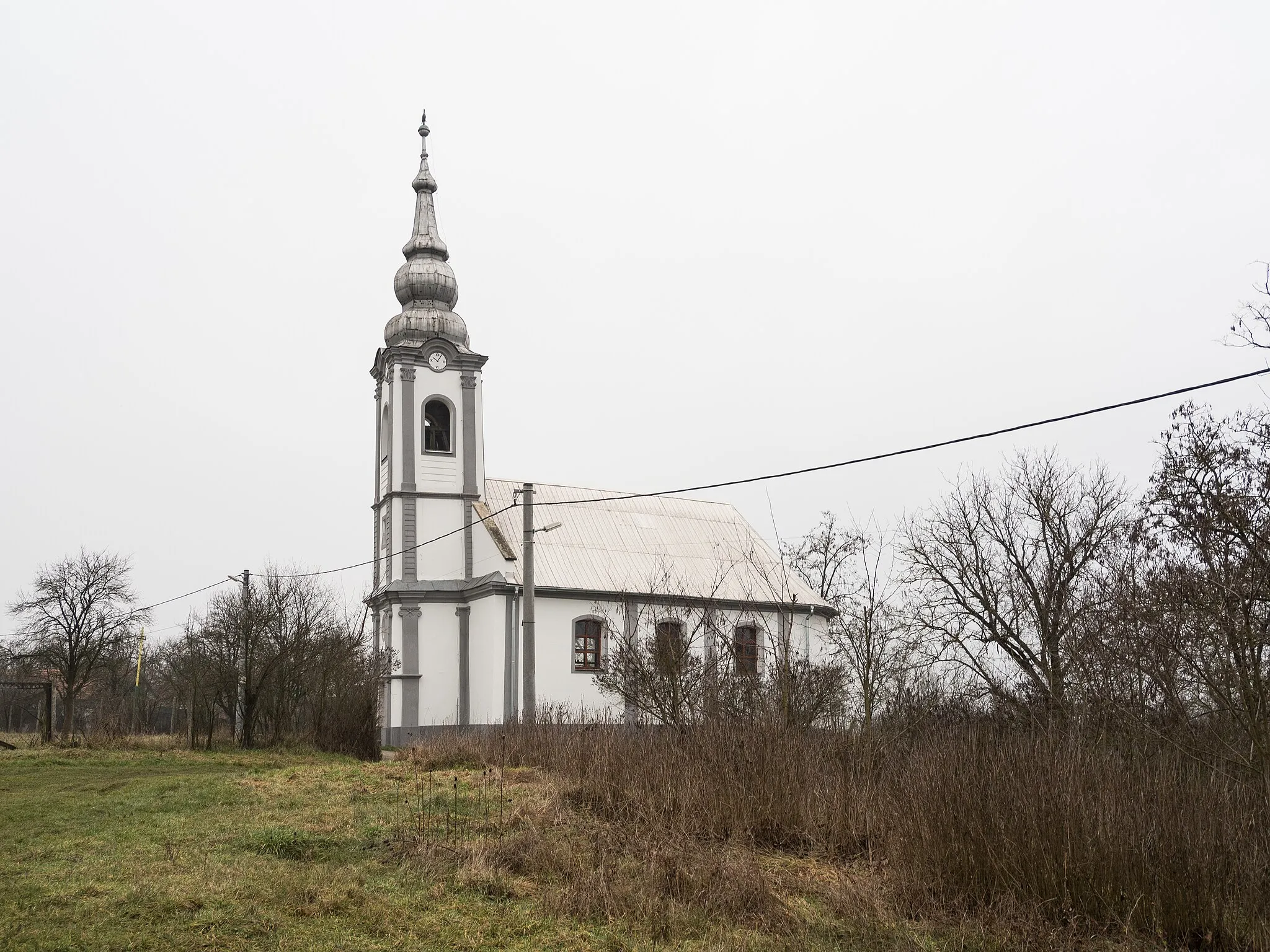 Photo showing: Reformed Church in Riečka, Slovakia, originally renaissance building from 1682.