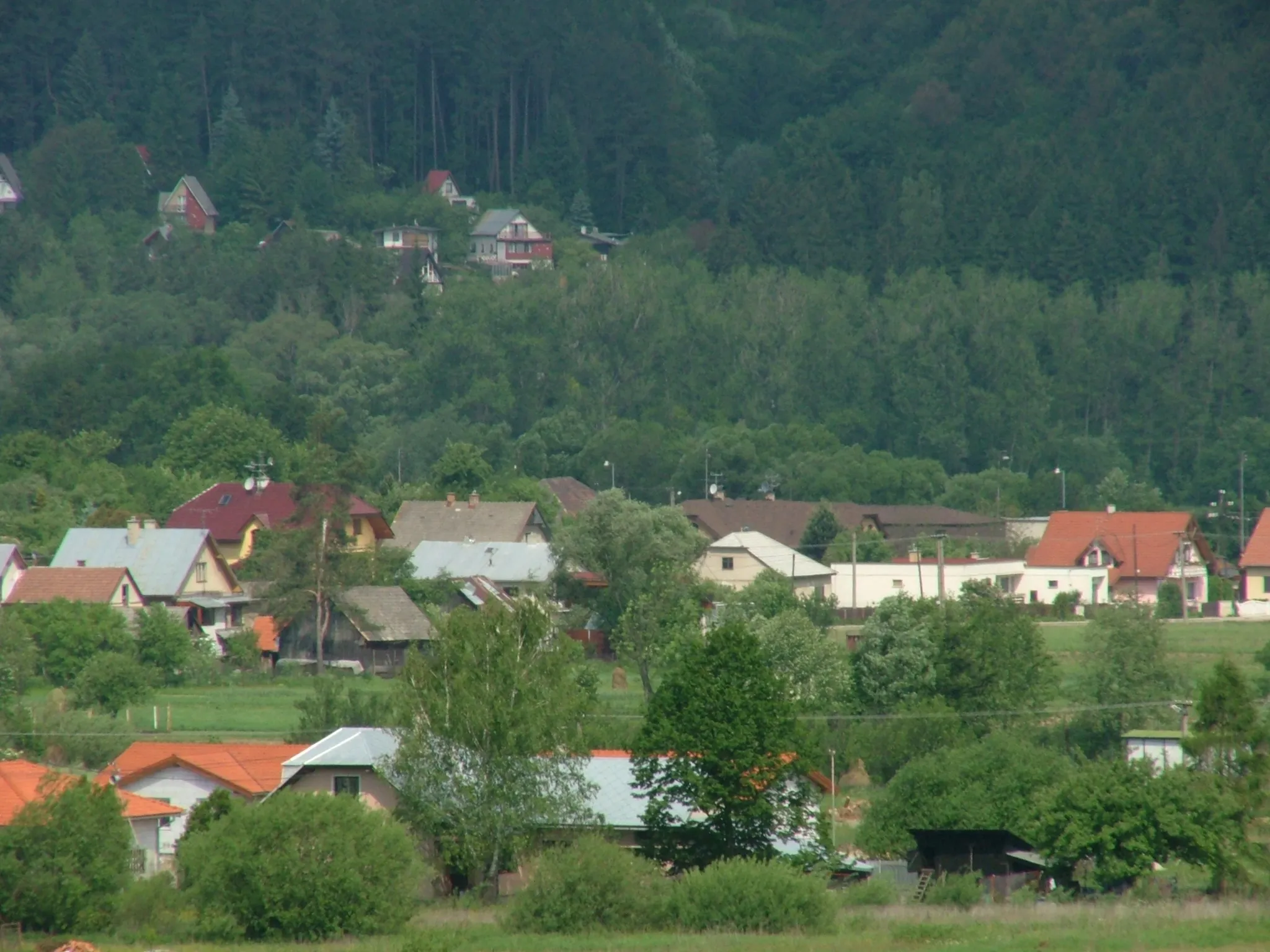 Photo showing: village Konska, dolný koniec