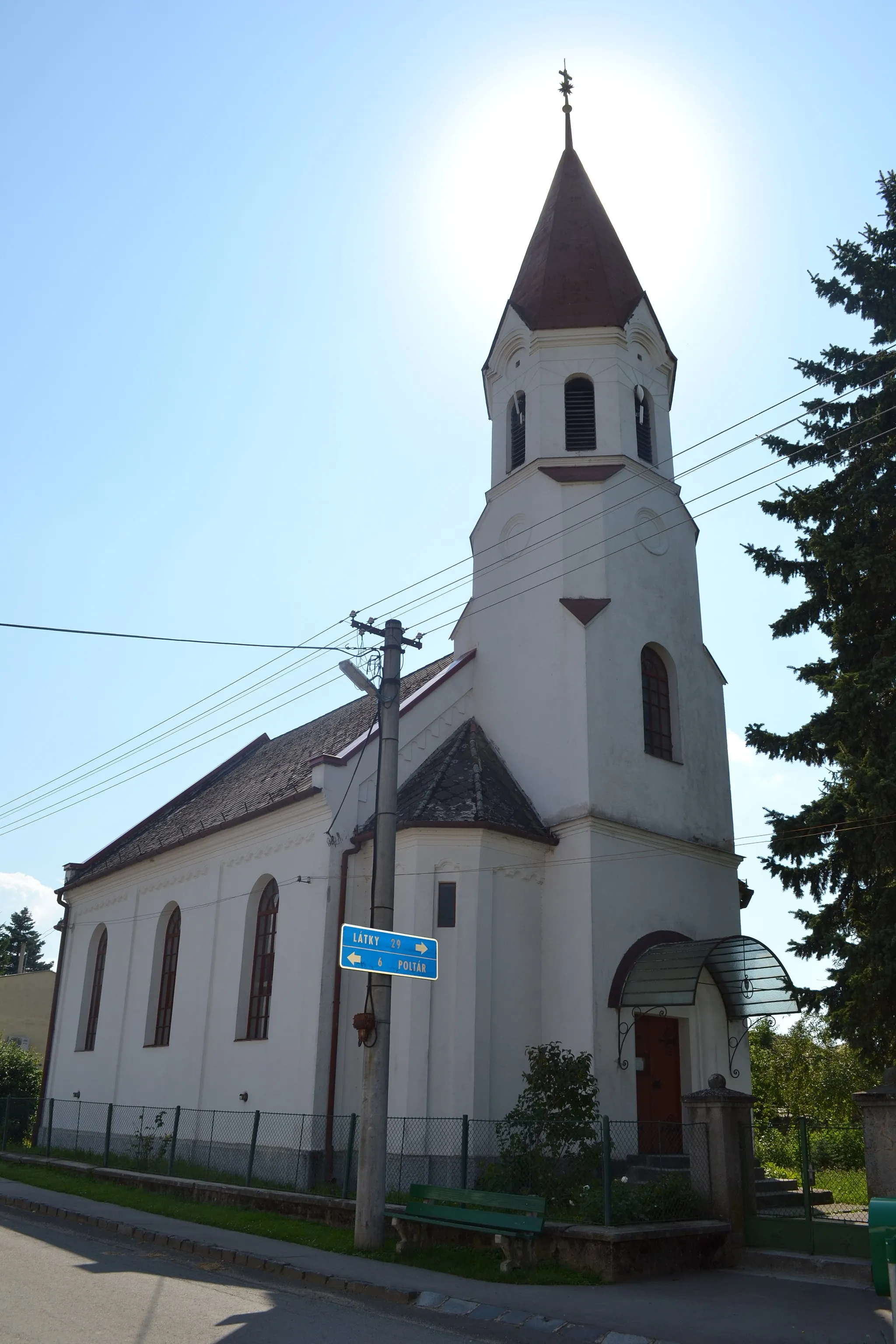 Photo showing: Rovňany - Evangelical church dedicated to St. Ladislav