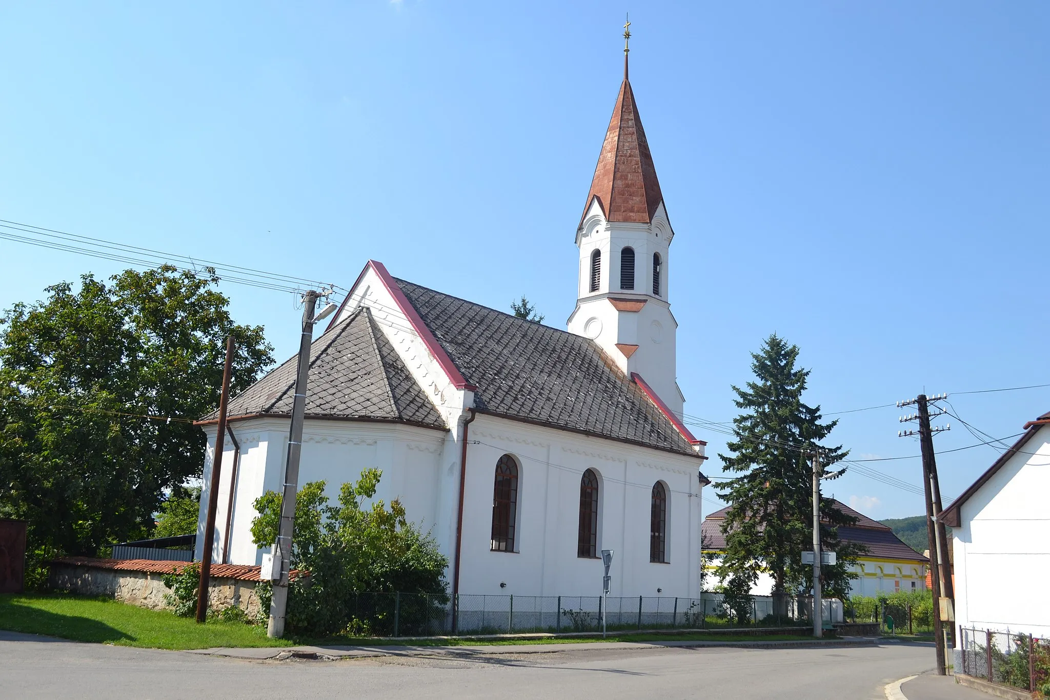 Photo showing: Rovňany - Evangelical church dedicated to St. Ladislav