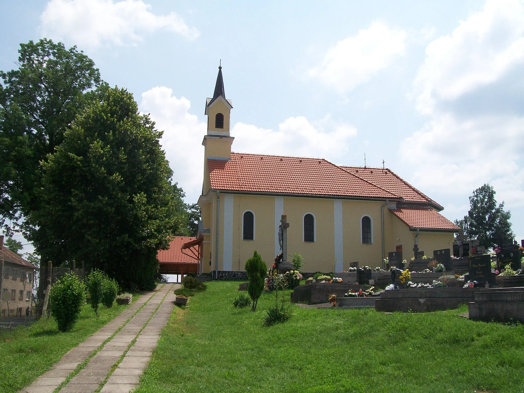 Photo showing: Klasicistický rímskokatolícky Kostol sv. Anjelov strážcov z roku 1846