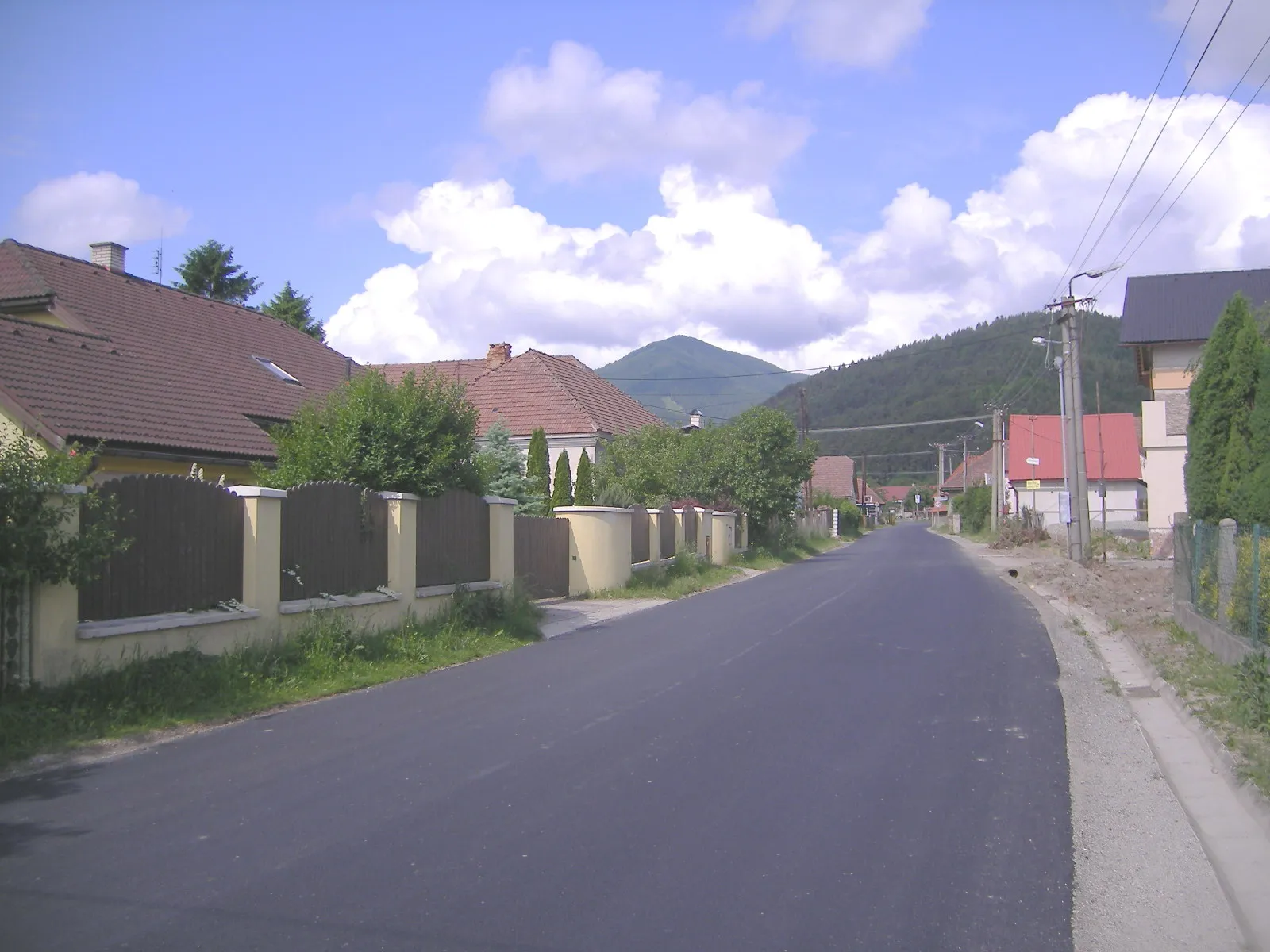 Photo showing: Bystrička - street view