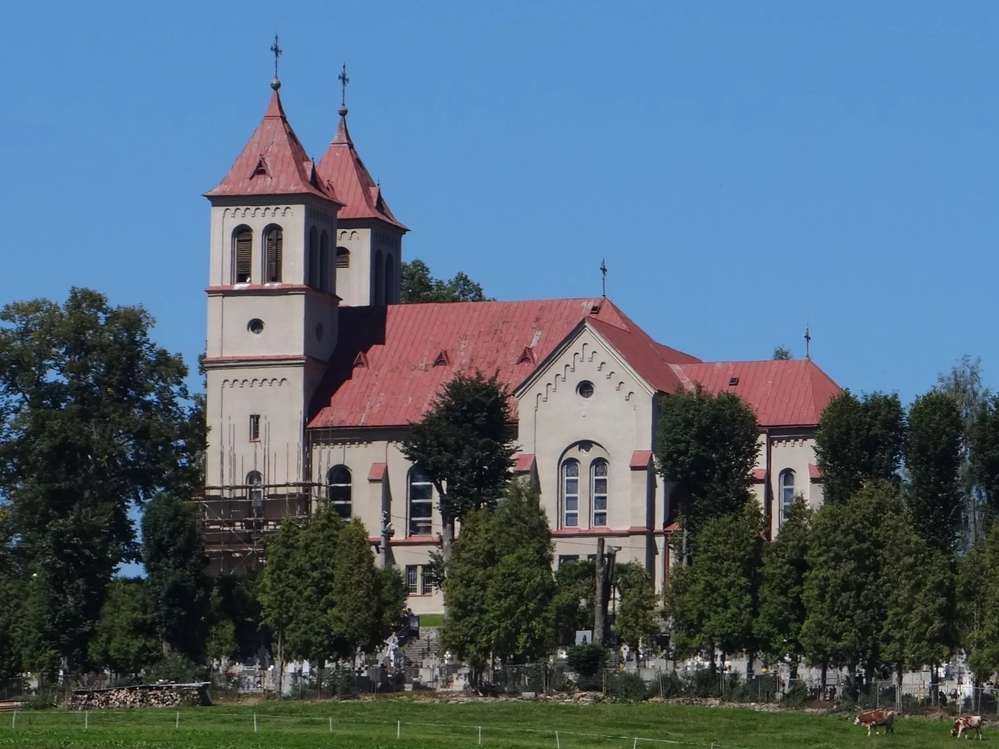 Photo showing: Zakamienny Klin, kościół