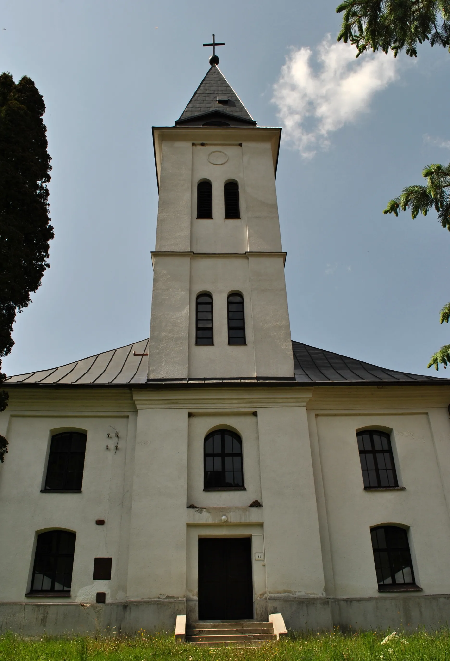 Photo showing: Nižná Boca, Slovakia - Protestant Church - May 23, 2014