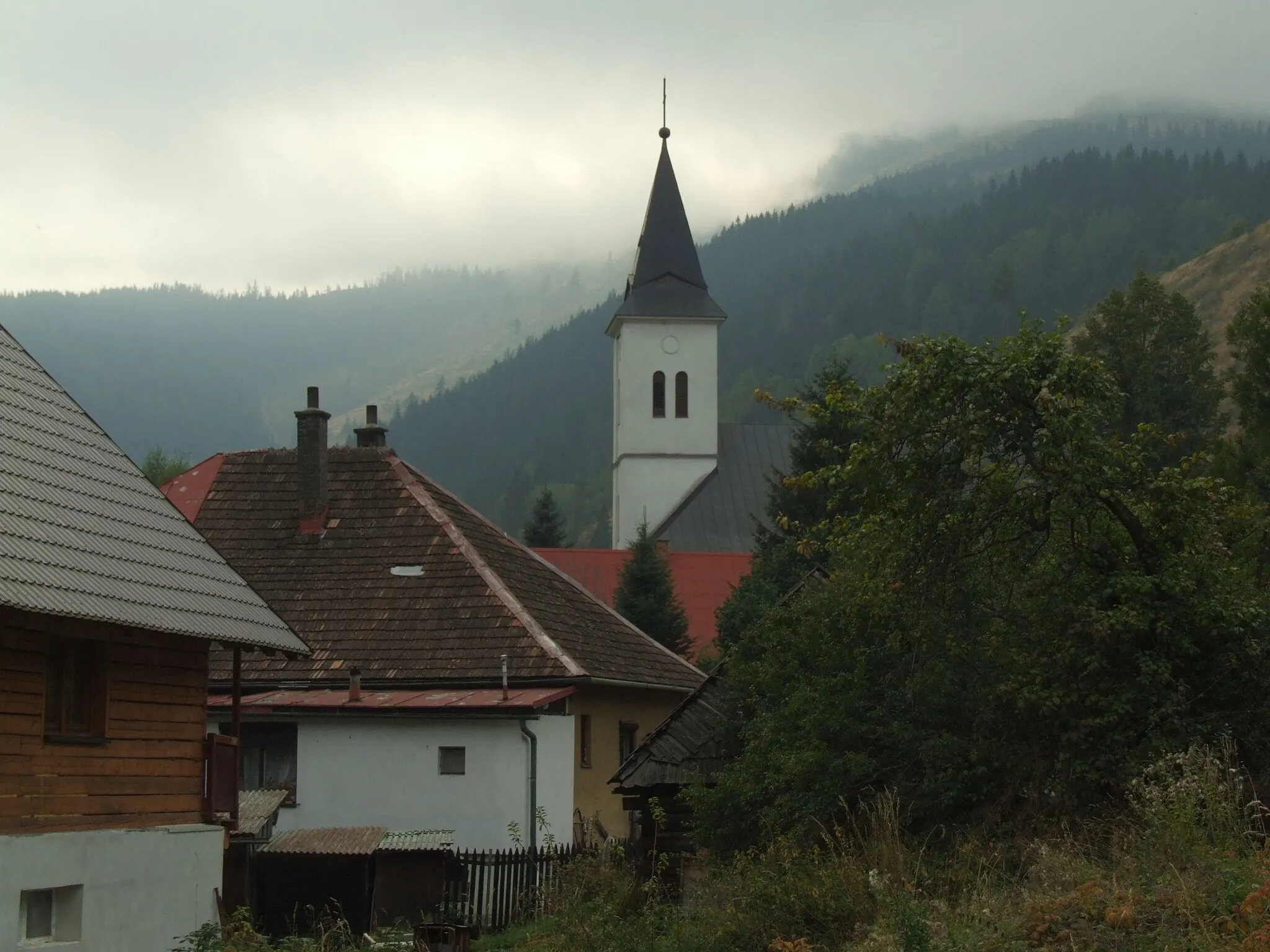 Photo showing: Nižná Boca, Slovakia - church