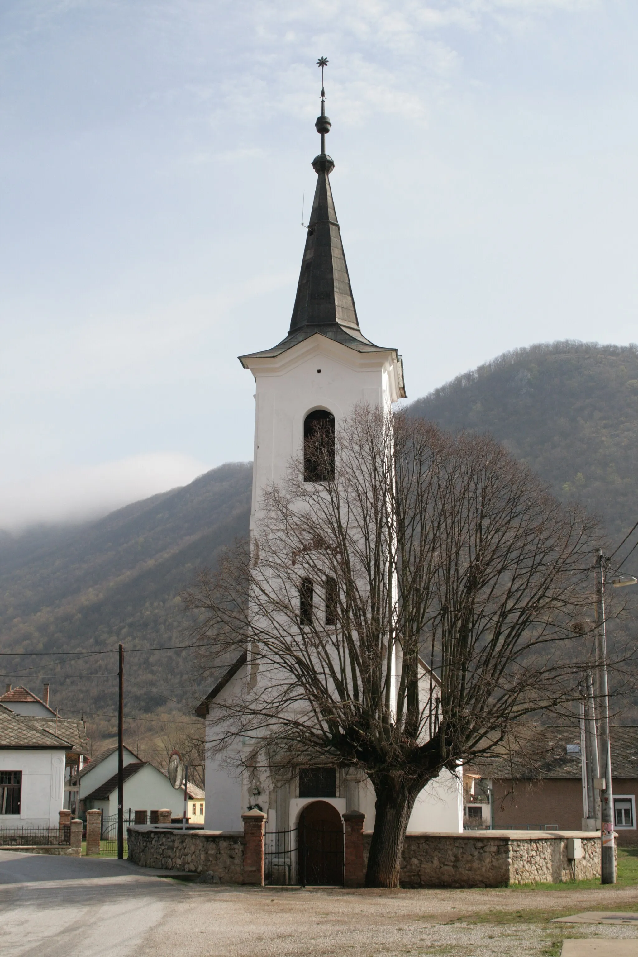 Photo showing: Church in Pašková (Rožňava district, Slovakia)