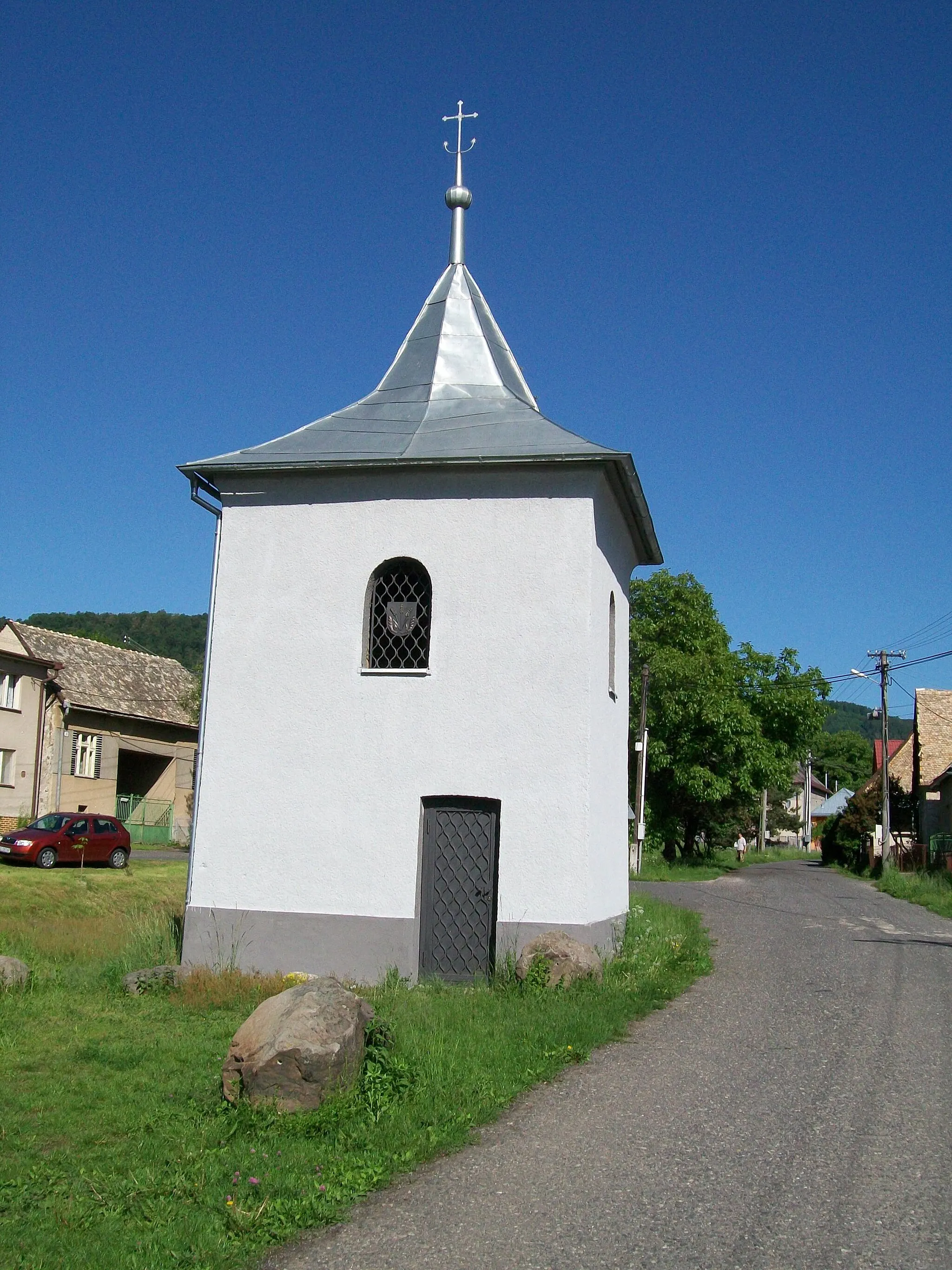Photo showing: Belfry in the village Lupoč
