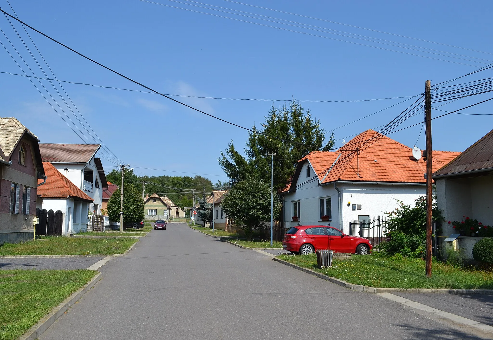 Photo showing: Ulica obce Vieska