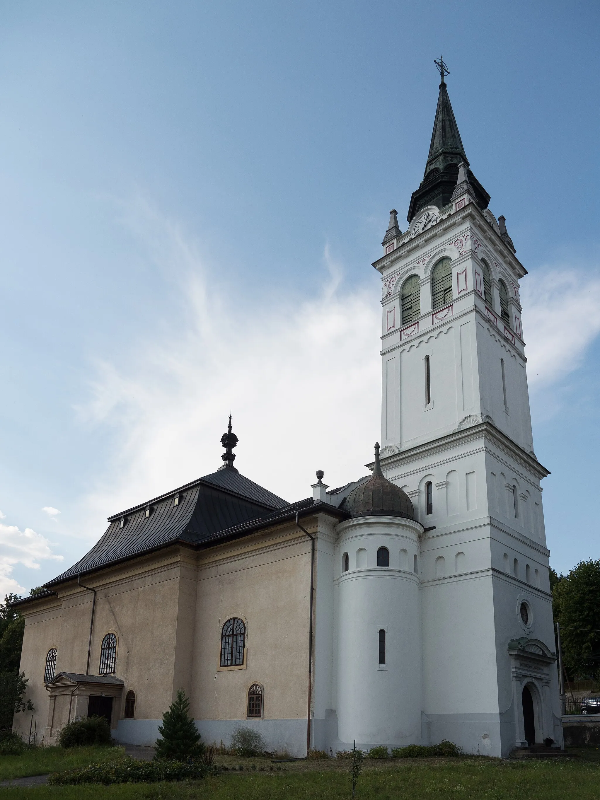 Photo showing: Lutheran church in Brezno, Slovakia, neoclassical building from 1787.