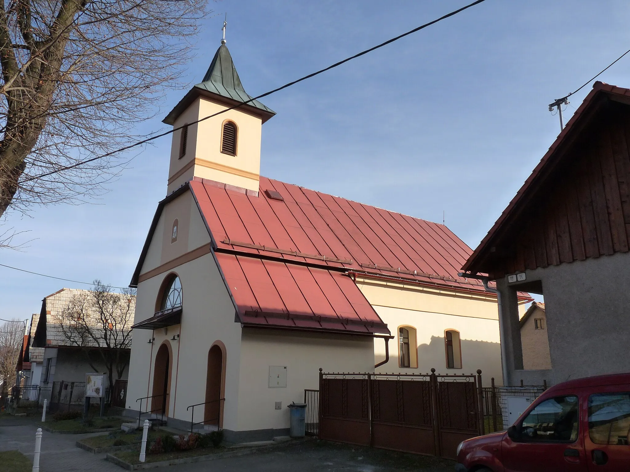 Photo showing: Kostol Ružencovej Panny Márie v Repišti