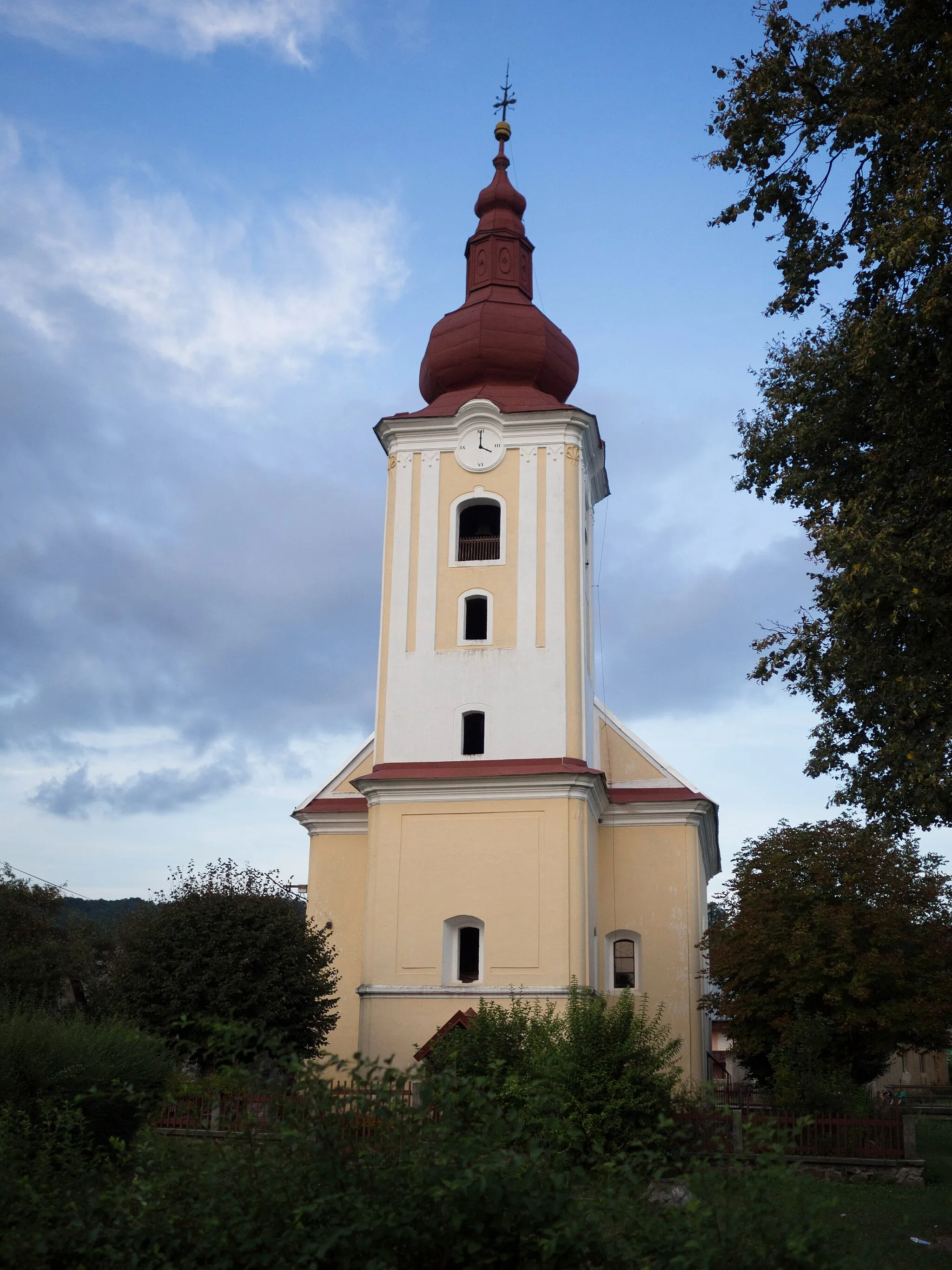 Photo showing: Lutheran Church in Nandraž, Slovakia.